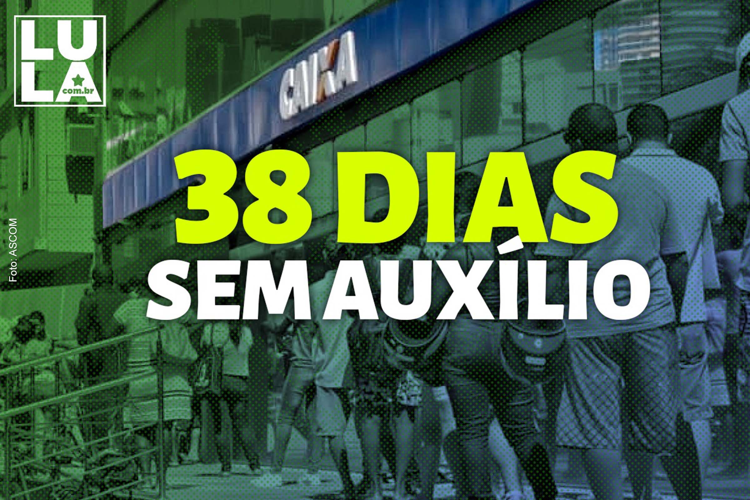 Governo Bolsonaro faz 20 milhões de famílias ficarem 38 dias sem receber o Auxílio Brasil