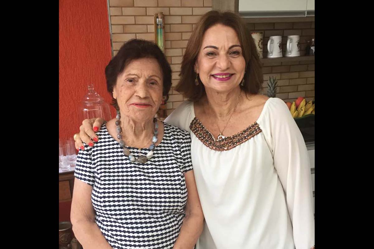 Anita Torres e Sônia Nogueira, mãe e filha.