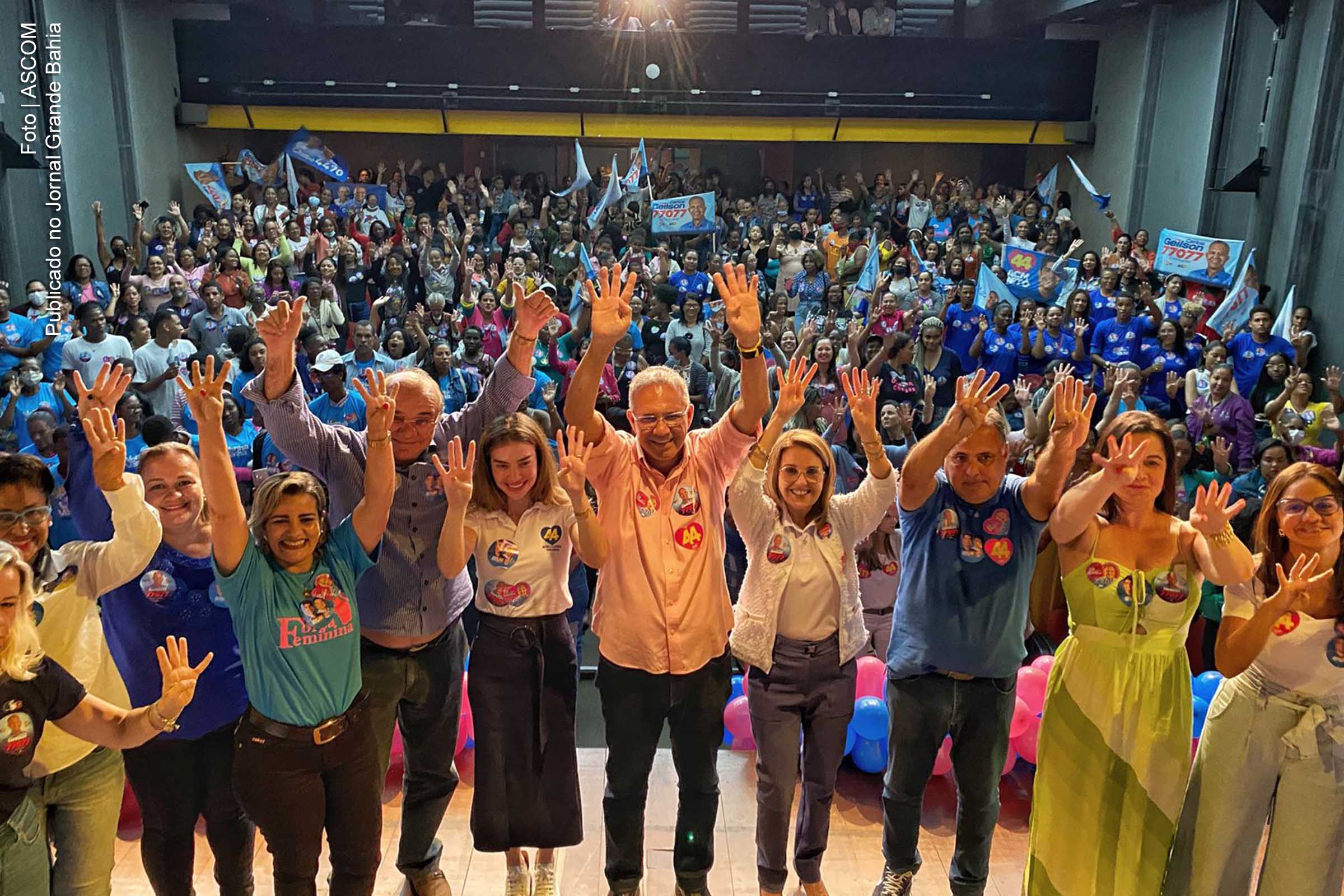 Eleições 2022: Com mãe, esposa e irmã de ACM Neto, Encontro de Mulheres destaca força feminina e fortalece candidaturas de Carlos Geilson e Zé Chico