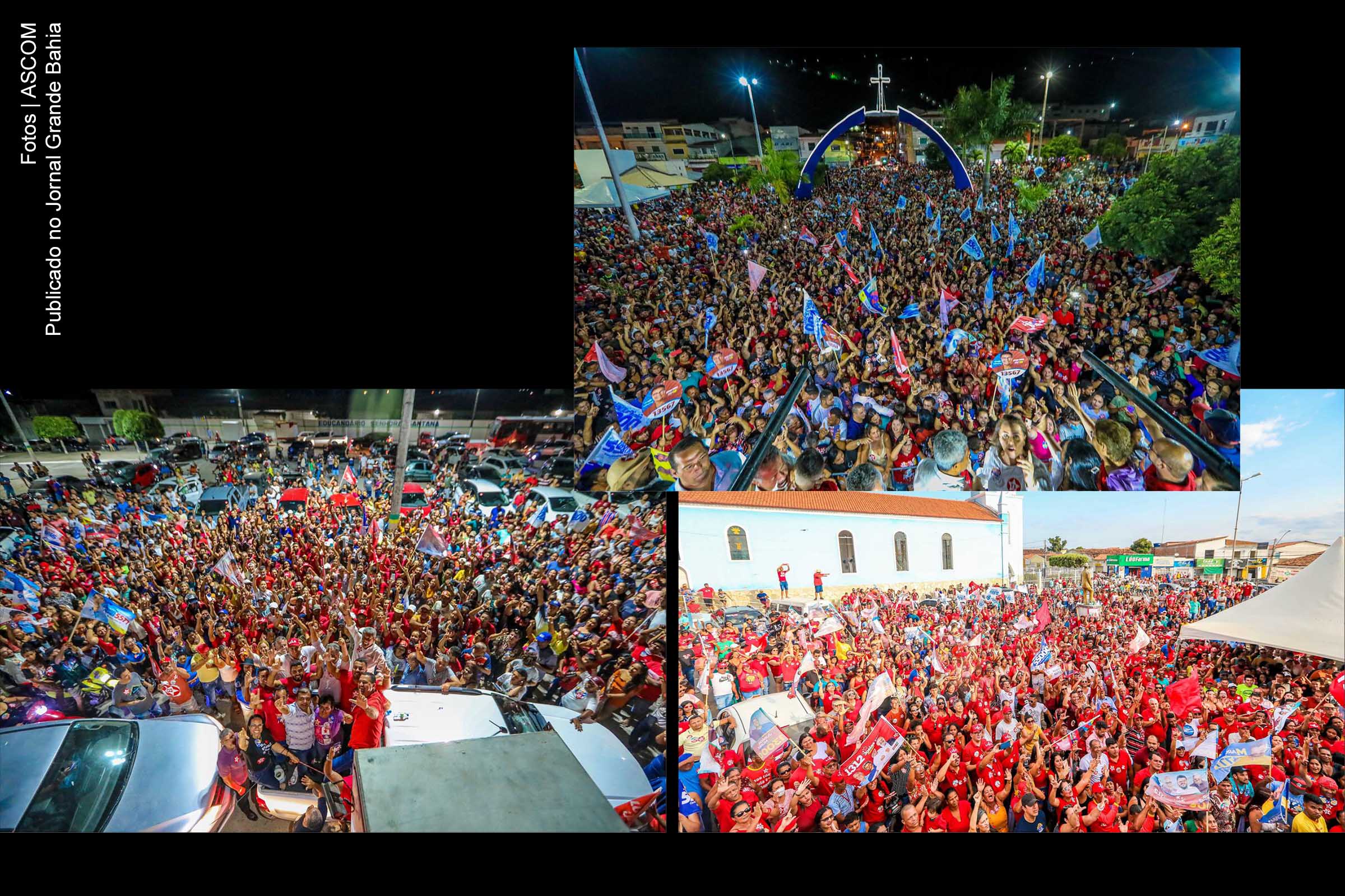 Há uma semana, Caravana do Time de Lula atraiu milhares de pessoas nos seis municípios visitados na região sisaleira.