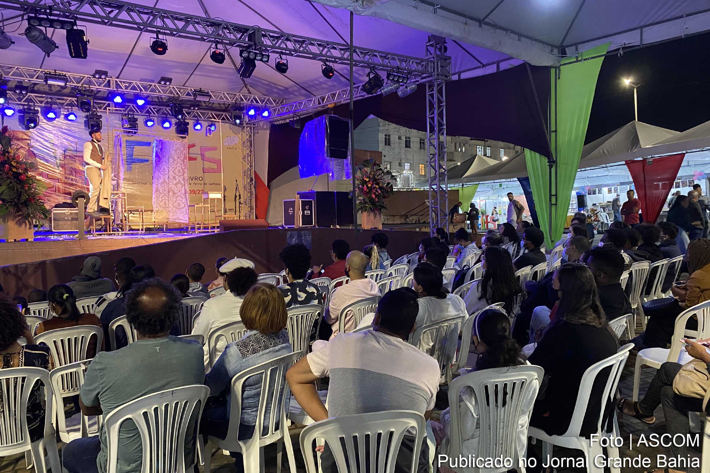 Edição 2022 da Flifs reúne significativo público em Feira de Santana.