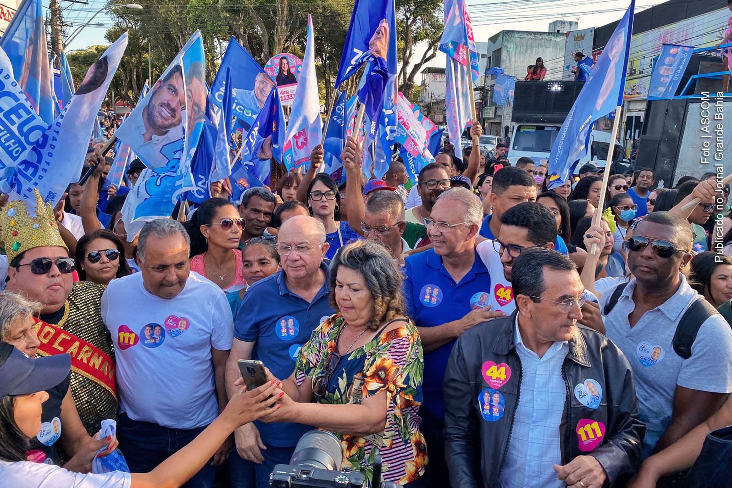 Eleições 2022: Ex-prefeito José Ronaldo promove ato de campanha em Feira de Santana; Político pede votos para Carlos Geilson e Zé Chico