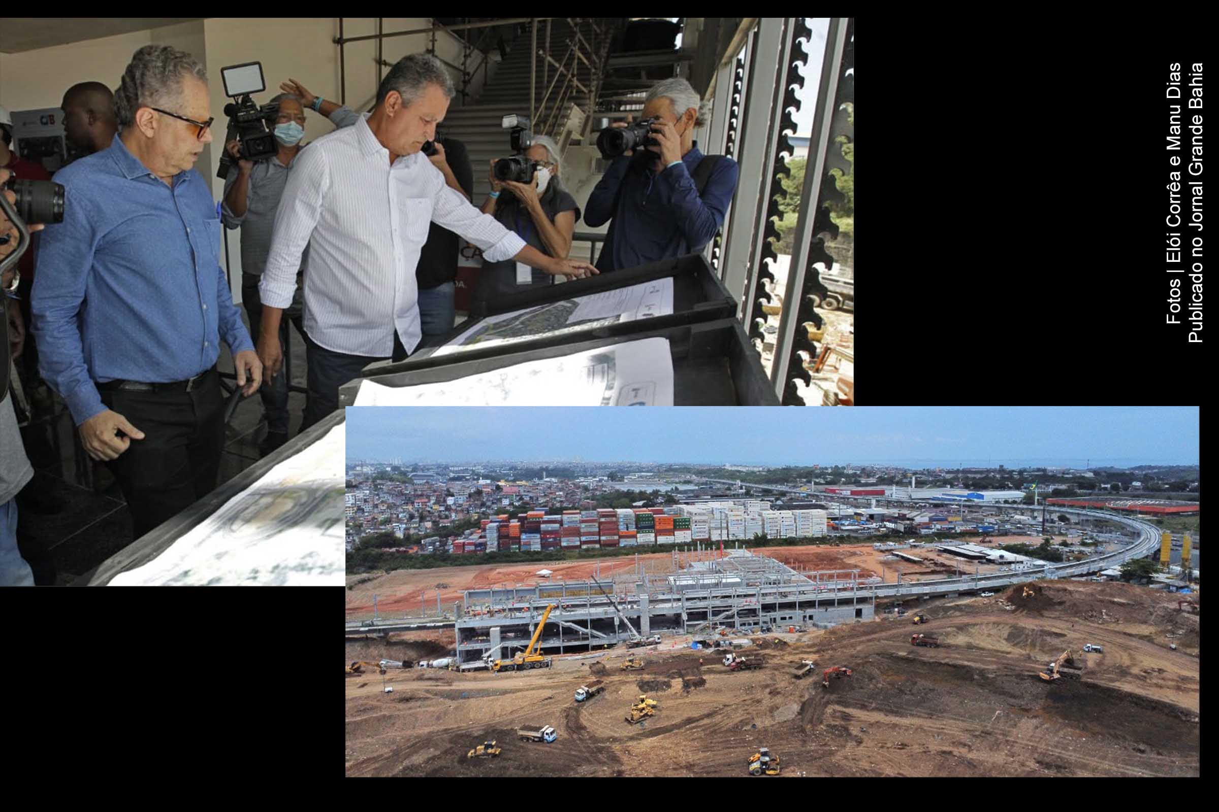 Salvador: Viagem teste de novo trecho do metrô até Águas Claras-Cajazeiras foi realizado; Governador Rui Costa acompanhou operação