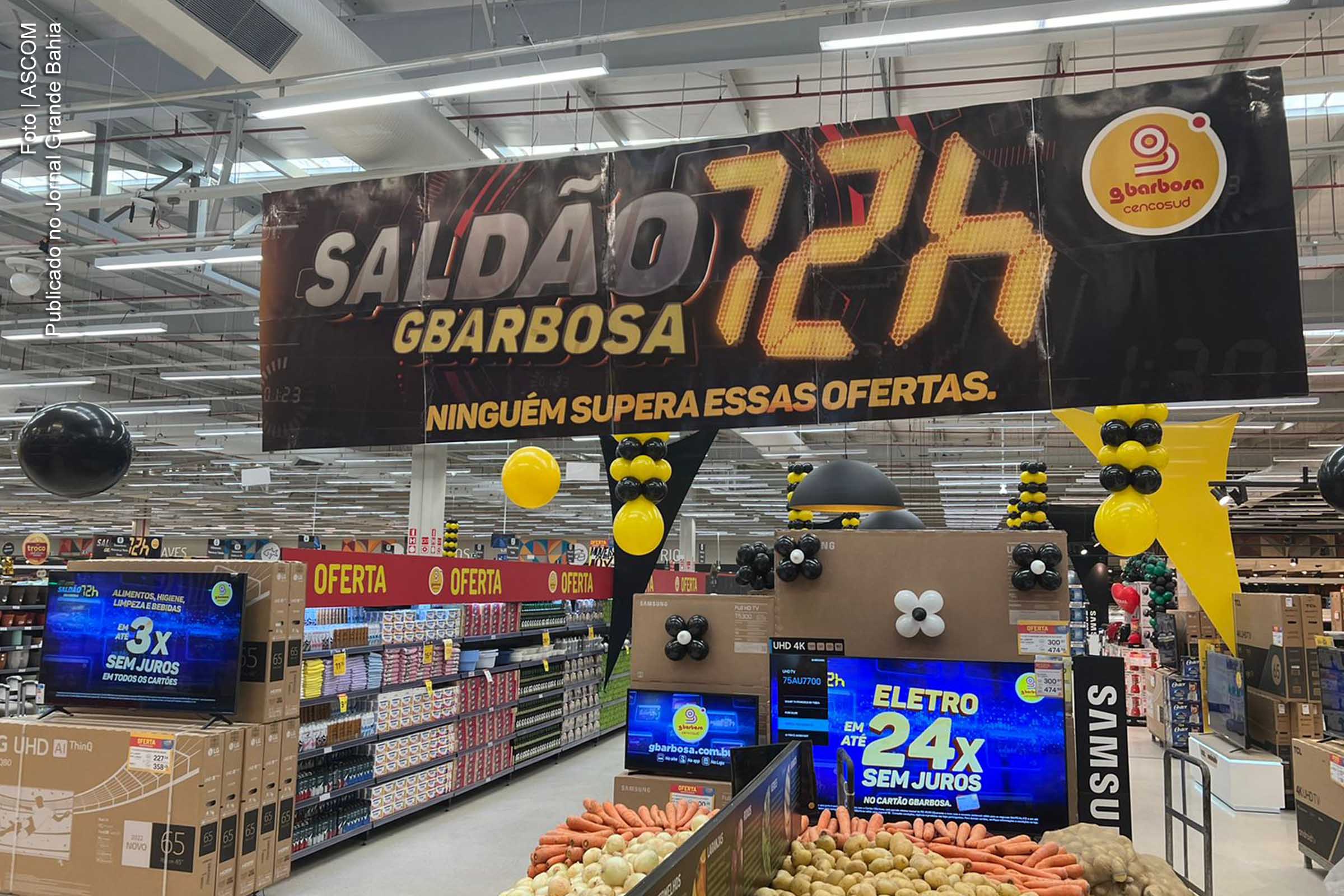 De 2 a 12 de setembro de 2022 serão mais de 400 itens com ofertas em diversas seções e parcelamento em até 24x no Cartão GBarbosa.