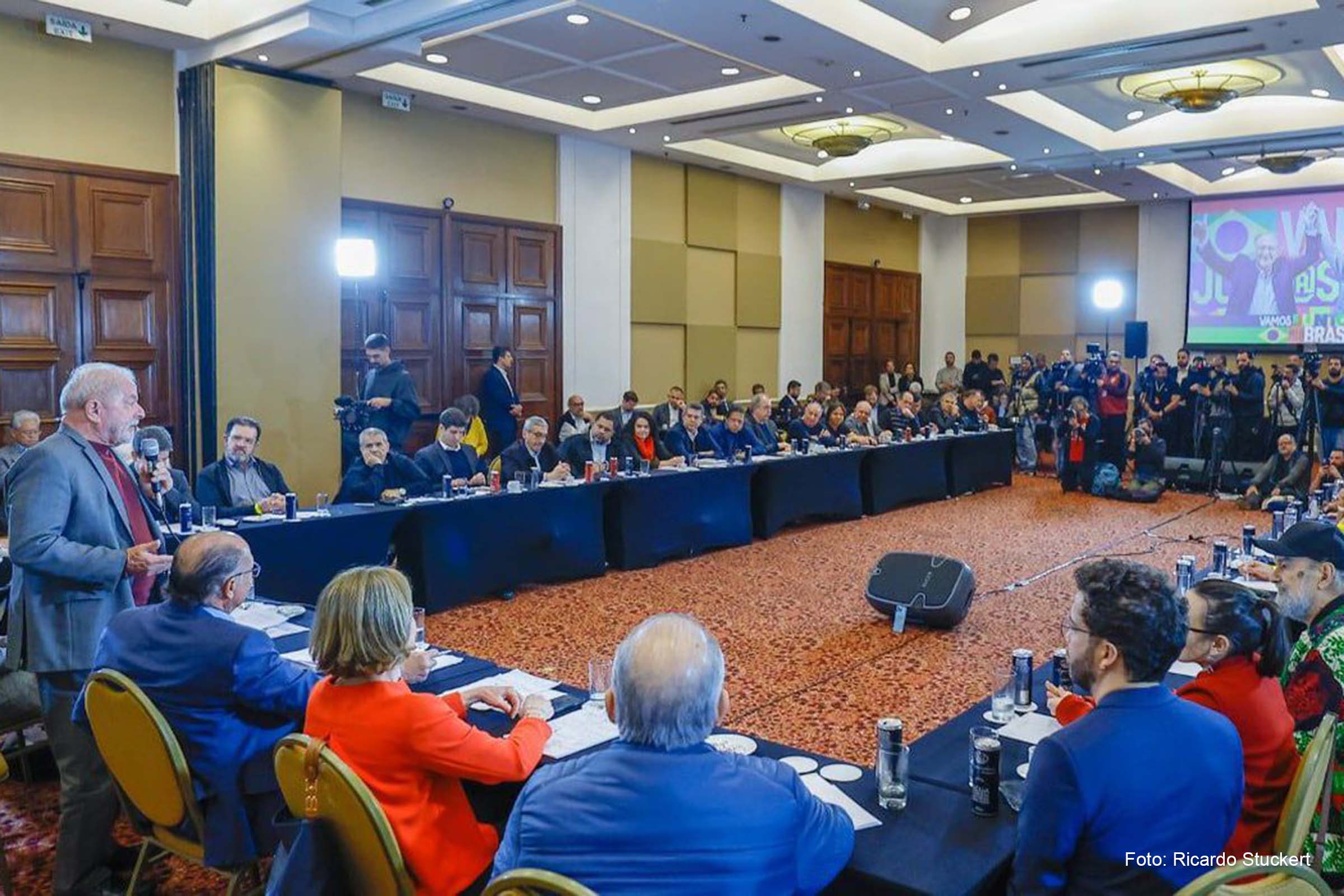 Afirmação de Lula foi feita em discurso, durante reunião de articulação de campanha em um hotel de São Paulo.