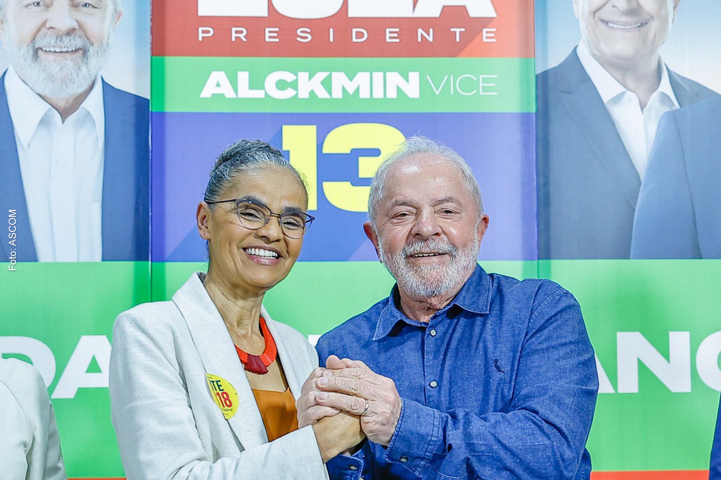 Além de Lula e Marina, o encontro contou com Geraldo Alckmin, candidato à vice-presidente, Gleisi Hoffmann, presidenta do PT, e Aloizio Mercadante.