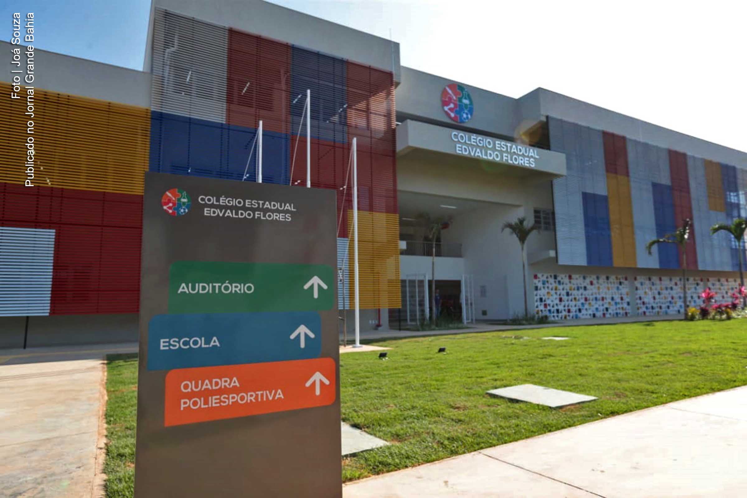 Na cidade de Santana, Colégio Estadual Edvaldo Flores é inaugurado pelo Governo Rui Costa.