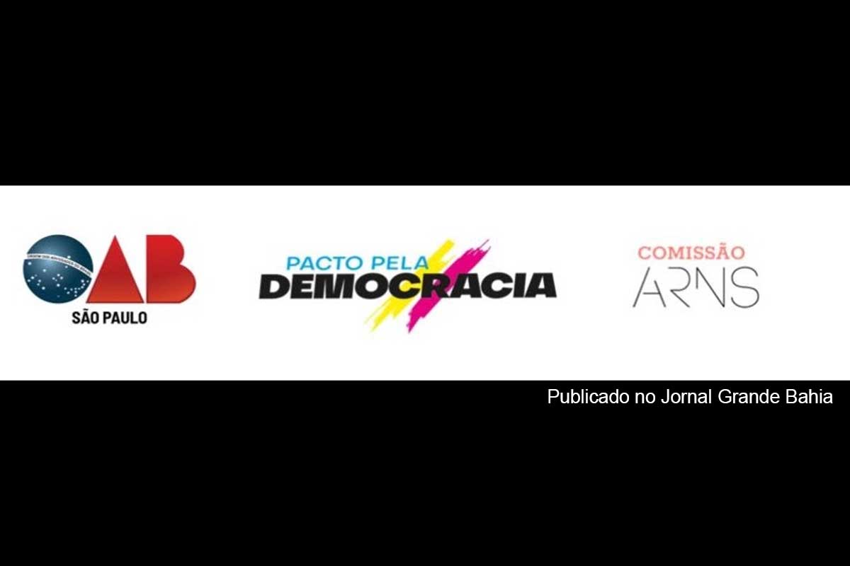 OAB, Pacto pela Democracia e Comissão Arns participam da Vigília Cívica pela Integridade do Processo Eleitoral no Brasil.