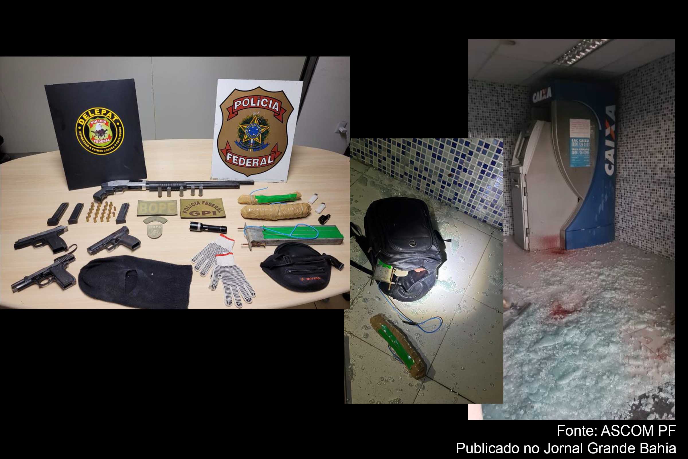 PF e PMBA atuaram em conjunto e permanecem com investigação da Operação Terra Protegida.