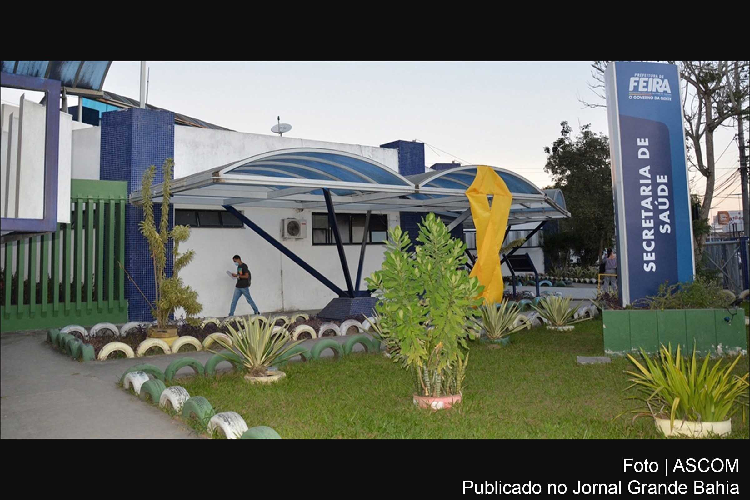 Sede da Secretaria da Saúde de Feira de Santana (SMS).