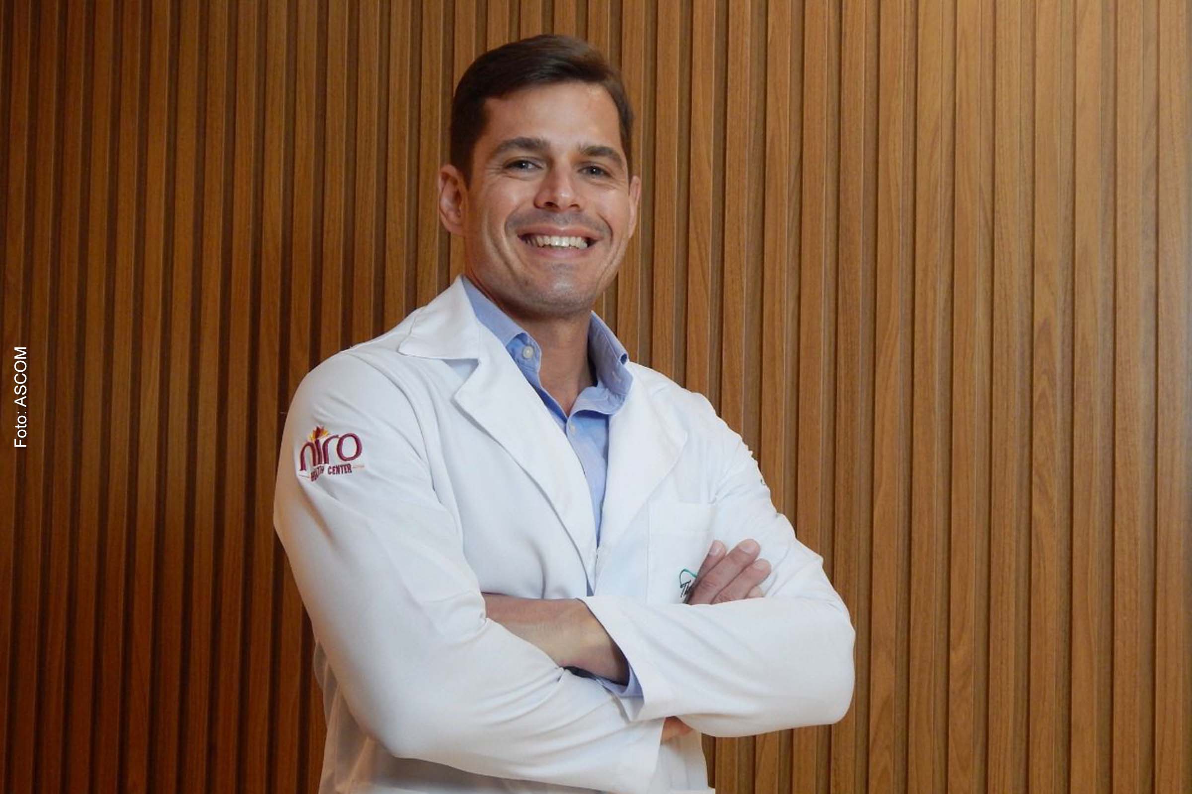 Thiago Leite, cirurgião bucomaxilofacial.