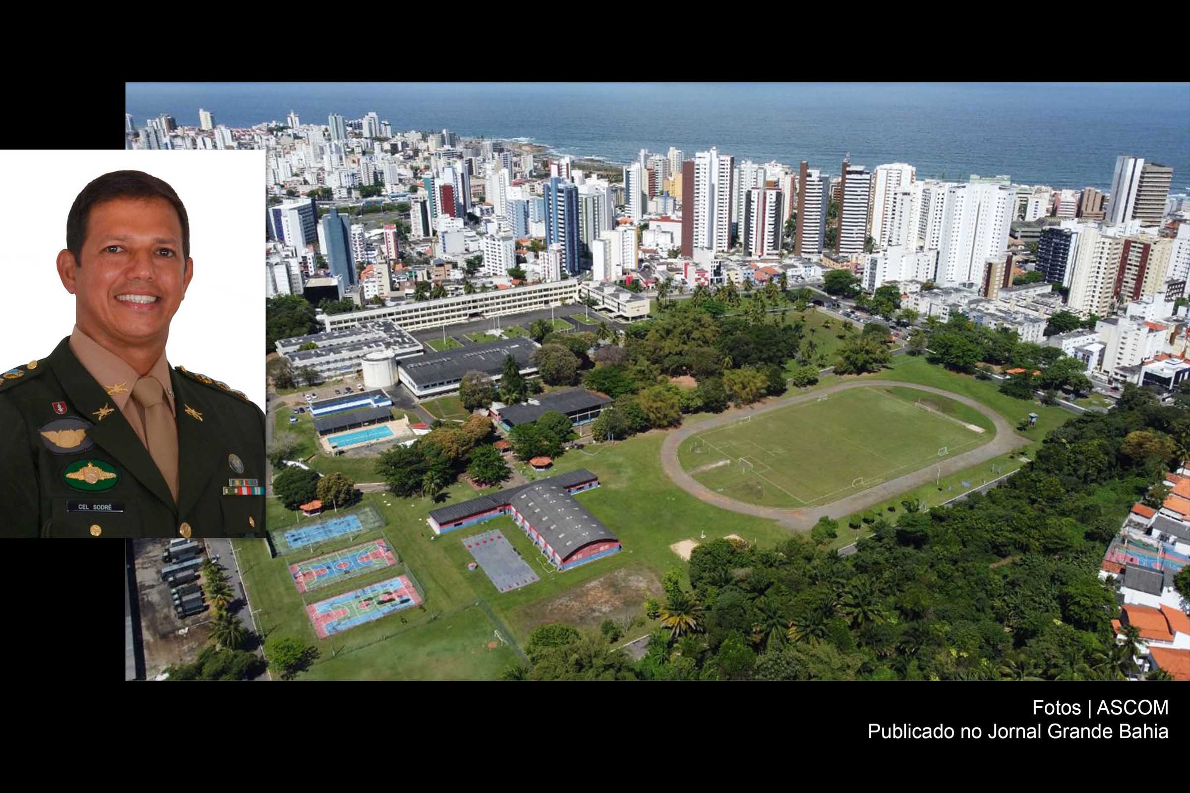Quem é o coronel André Sodré, comandante da Escola de Saúde e Formação Complementar do Exército em Salvador