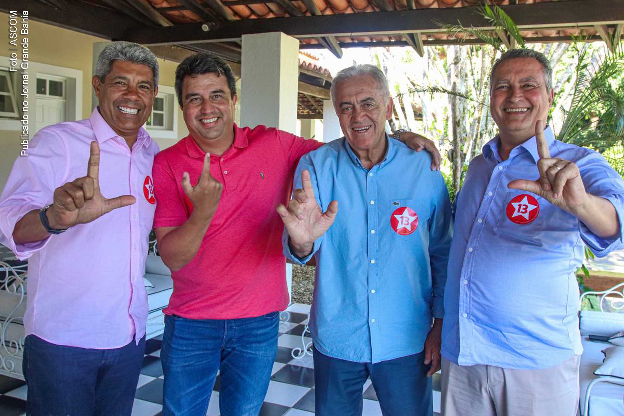 Adriano Lima anuncia apoio a Jerônimo, governador e Lula, presidente no segundo turno das Eleições 2022. Prefeito de Serrinha apoiou João Roma no primeiro turno.