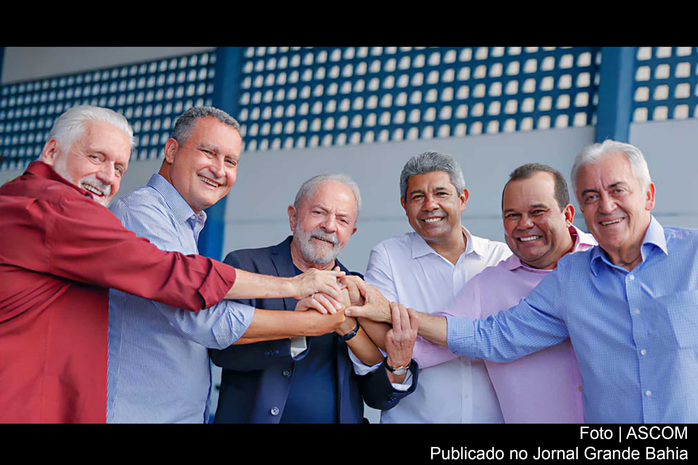 Jerônimo, Rui, Wagner e Geraldo estarão juntos na votação das Eleições 2022