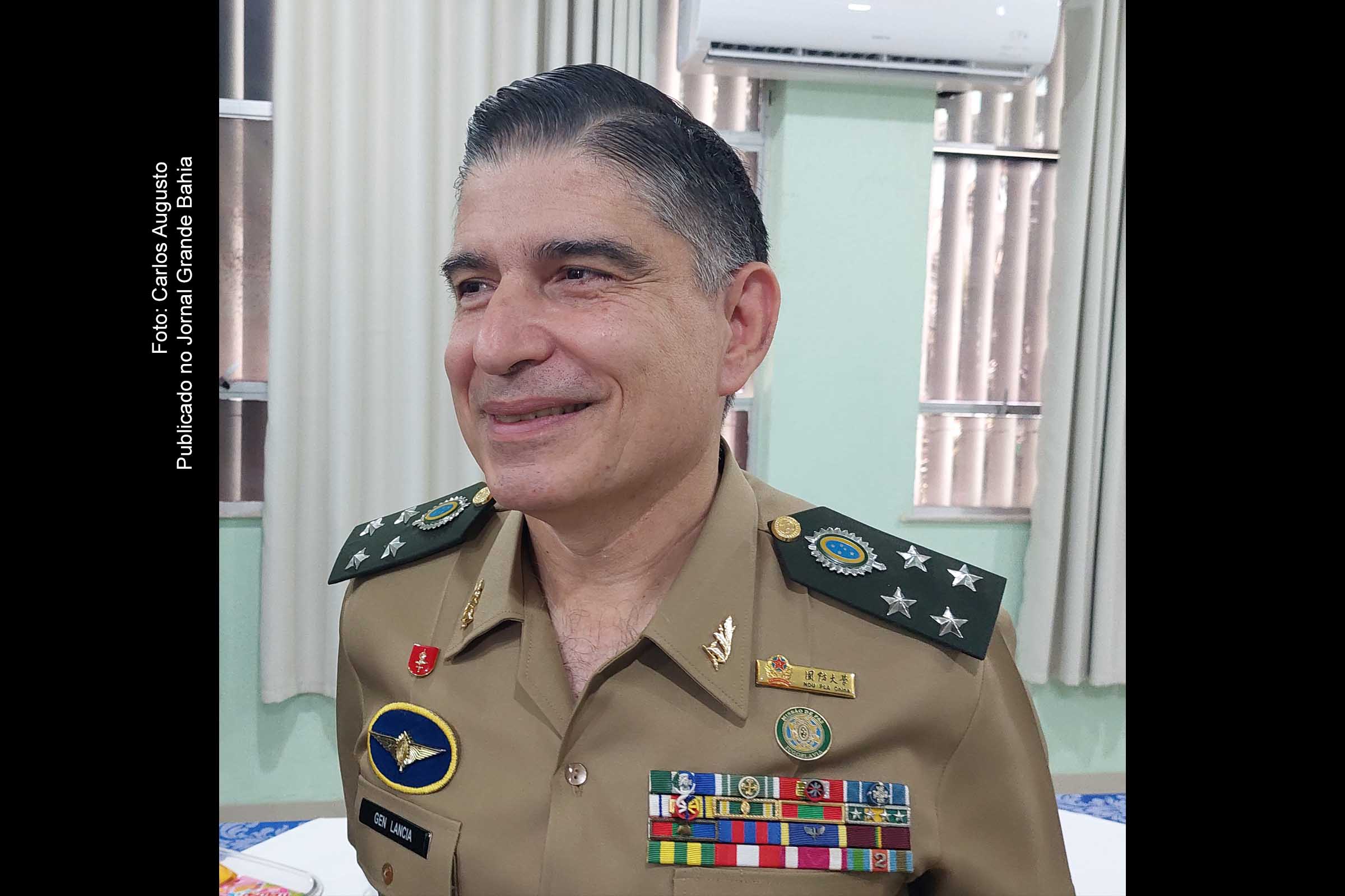 General de Exército Flavio Marcus Lancia Barbosa, chefe do Departamento de Educação e Cultura do Exército (DECEx).