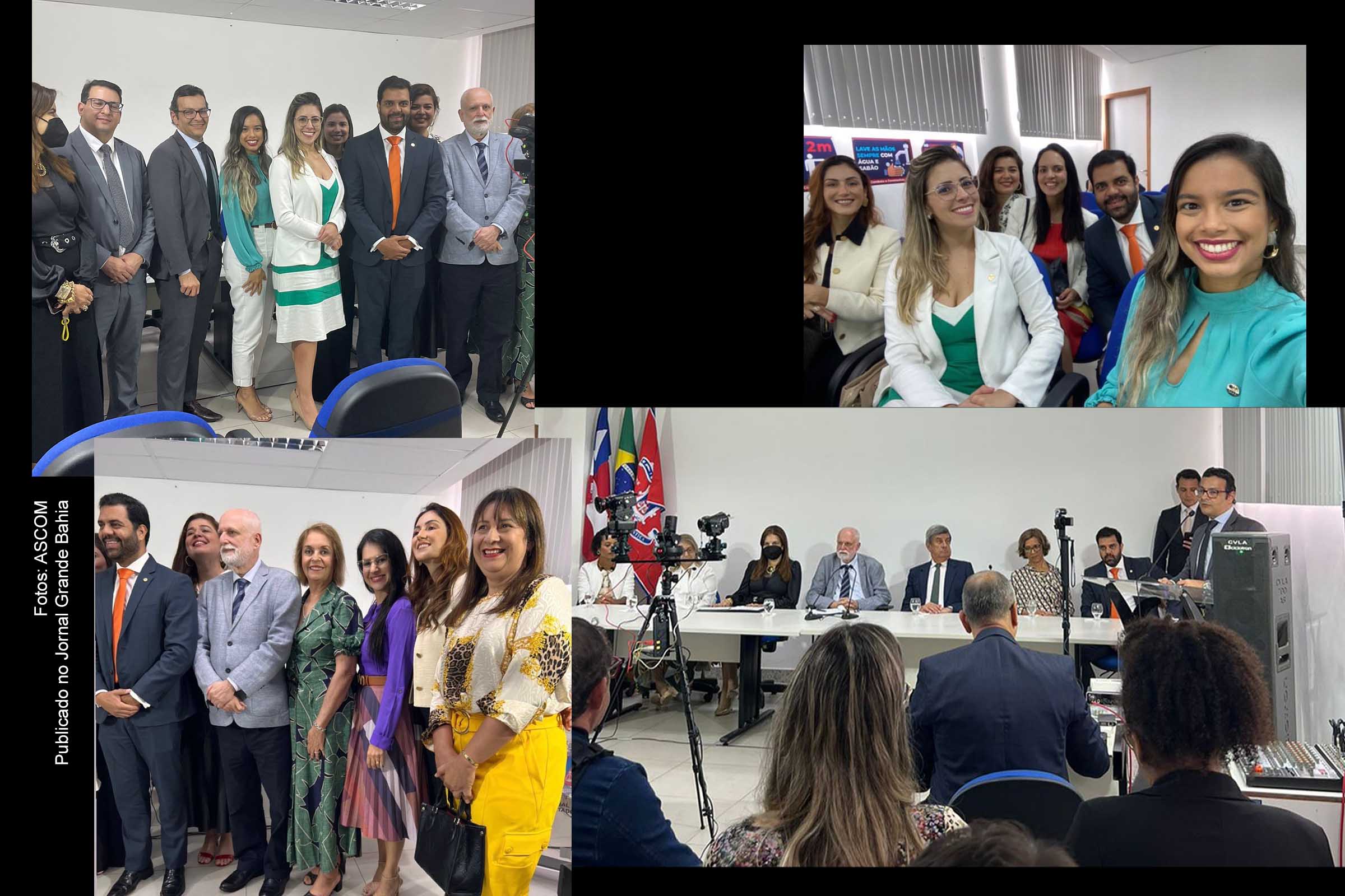 Imagens do ato inaugural da 4ª Vara de Família de Feira de Santana.