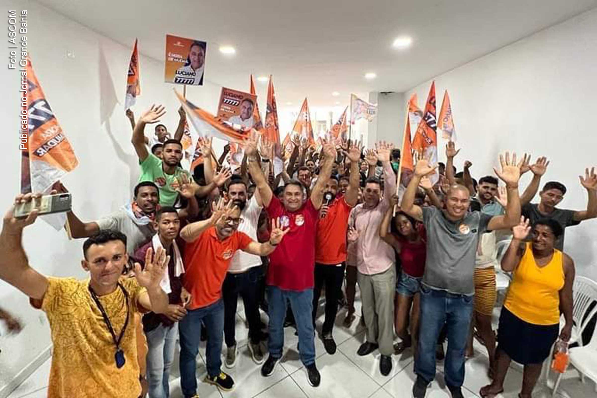 Luciano Araujo comora conquista o primeiro mandato de deputado estadual pelo Solidariedade na Bahia.