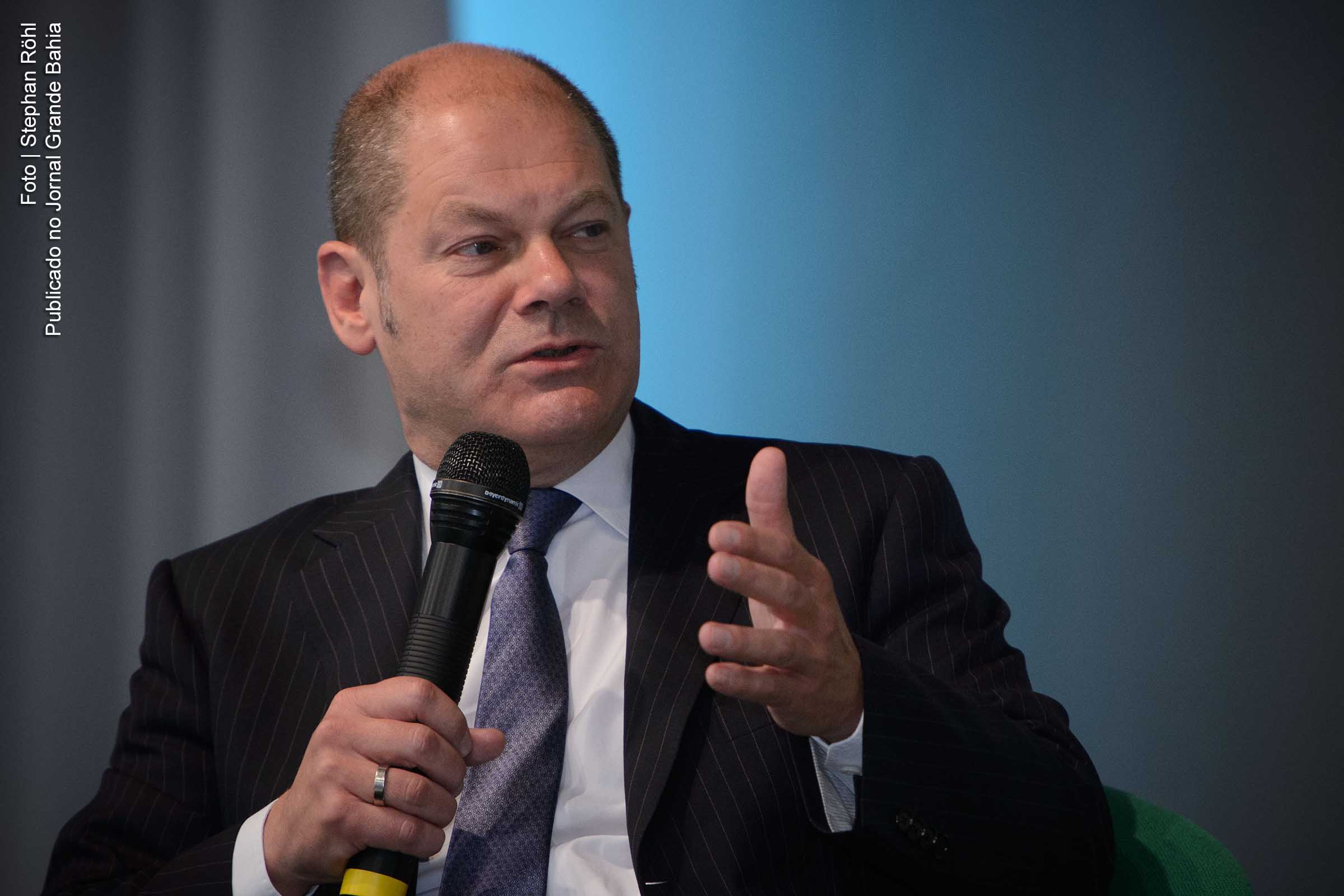 Olaf Scholz, chanceler da Alemanha.