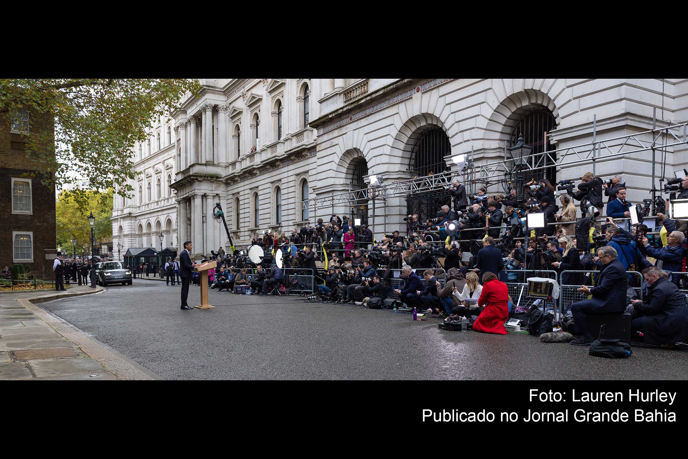 Rishi Sunak assume mandato de primeiro-ministro do Reino Unido.
