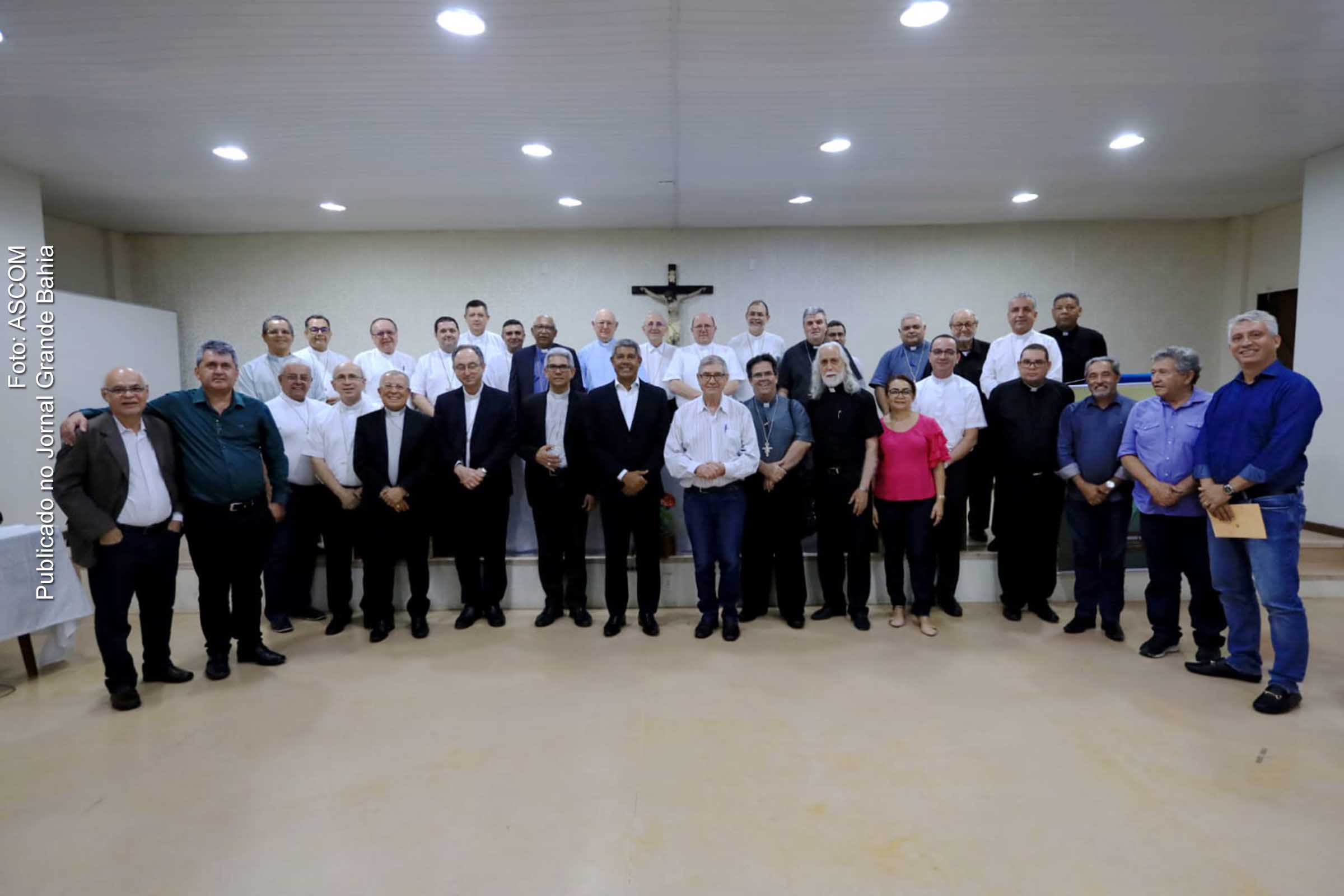23 bispos da igreja participaram de reunião com Jerônimo Rodrigues, governador eleito da Bahia.