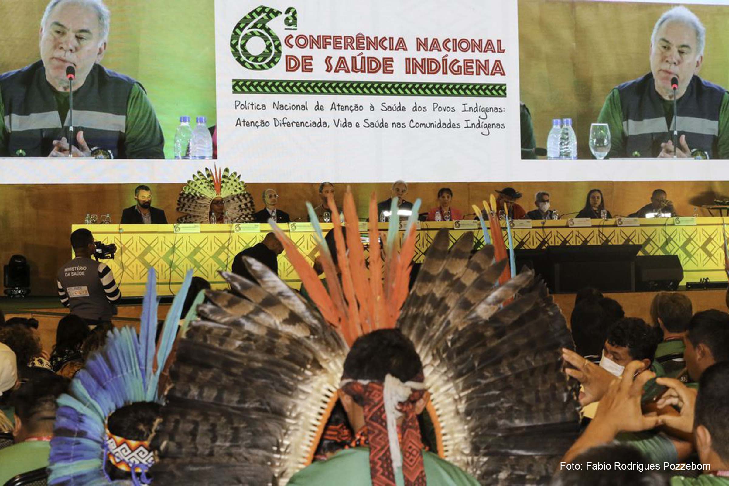 Na abertura do evento o ministro da Saúde, Marcelo Queiroga, relembrou visitas que fez a comunidades indígenas e citou o Posto Leornado, no Alto Xingu.
