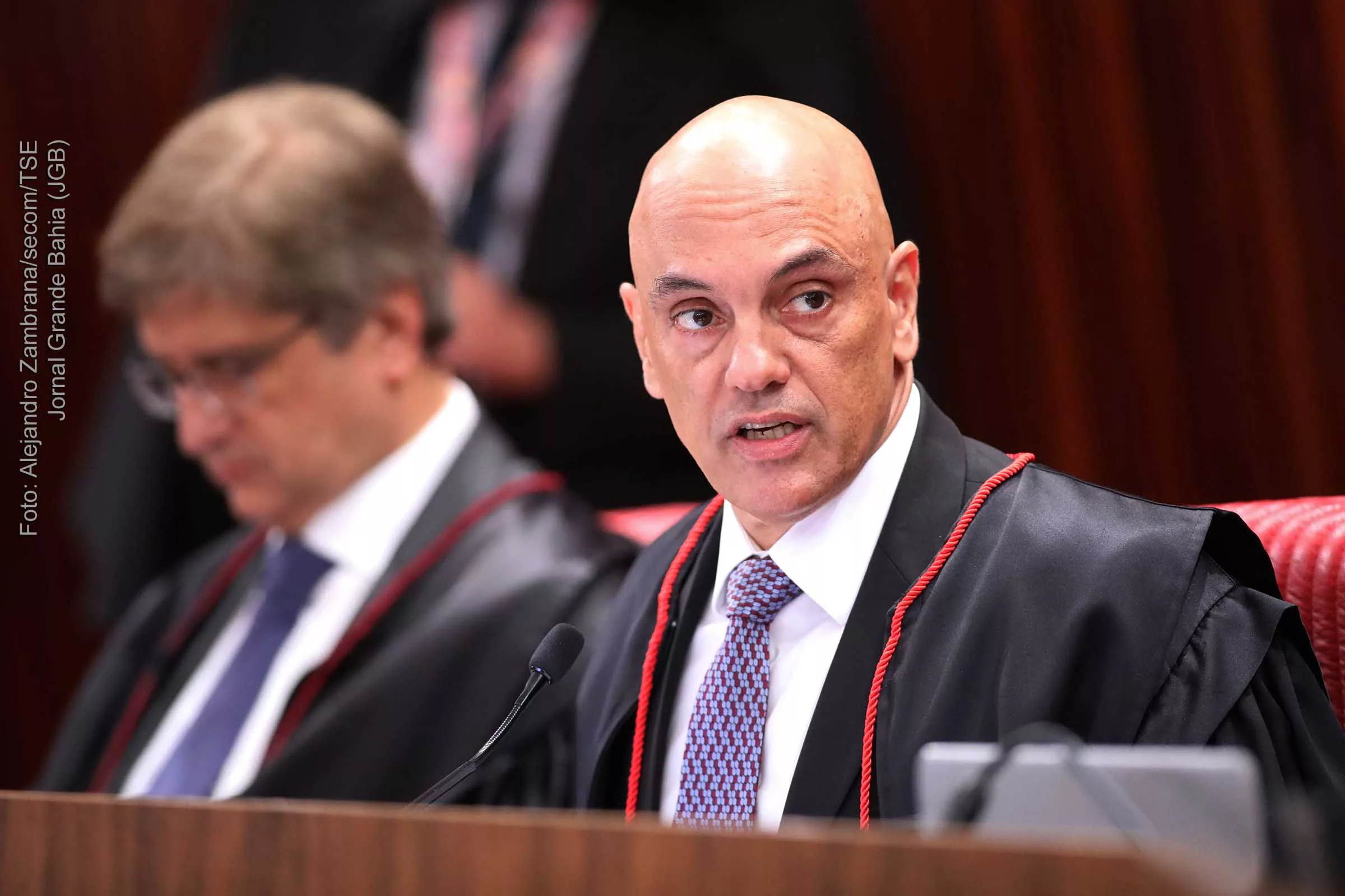 Alexandre de Moraes, presidente do TSE.
