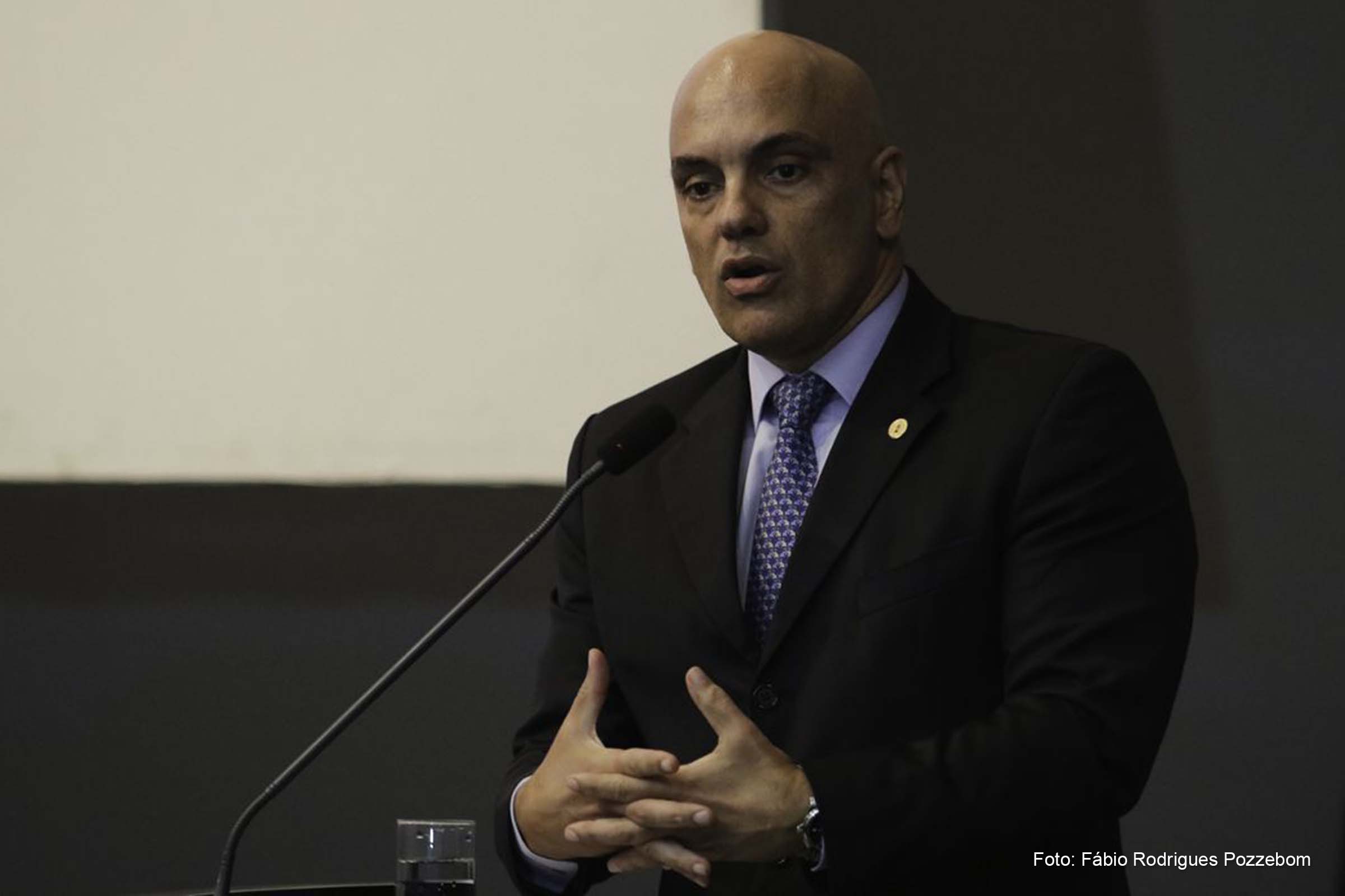 Alexandre de Moraes, presidente do Tribunal Superior Eleitoral (TSE).