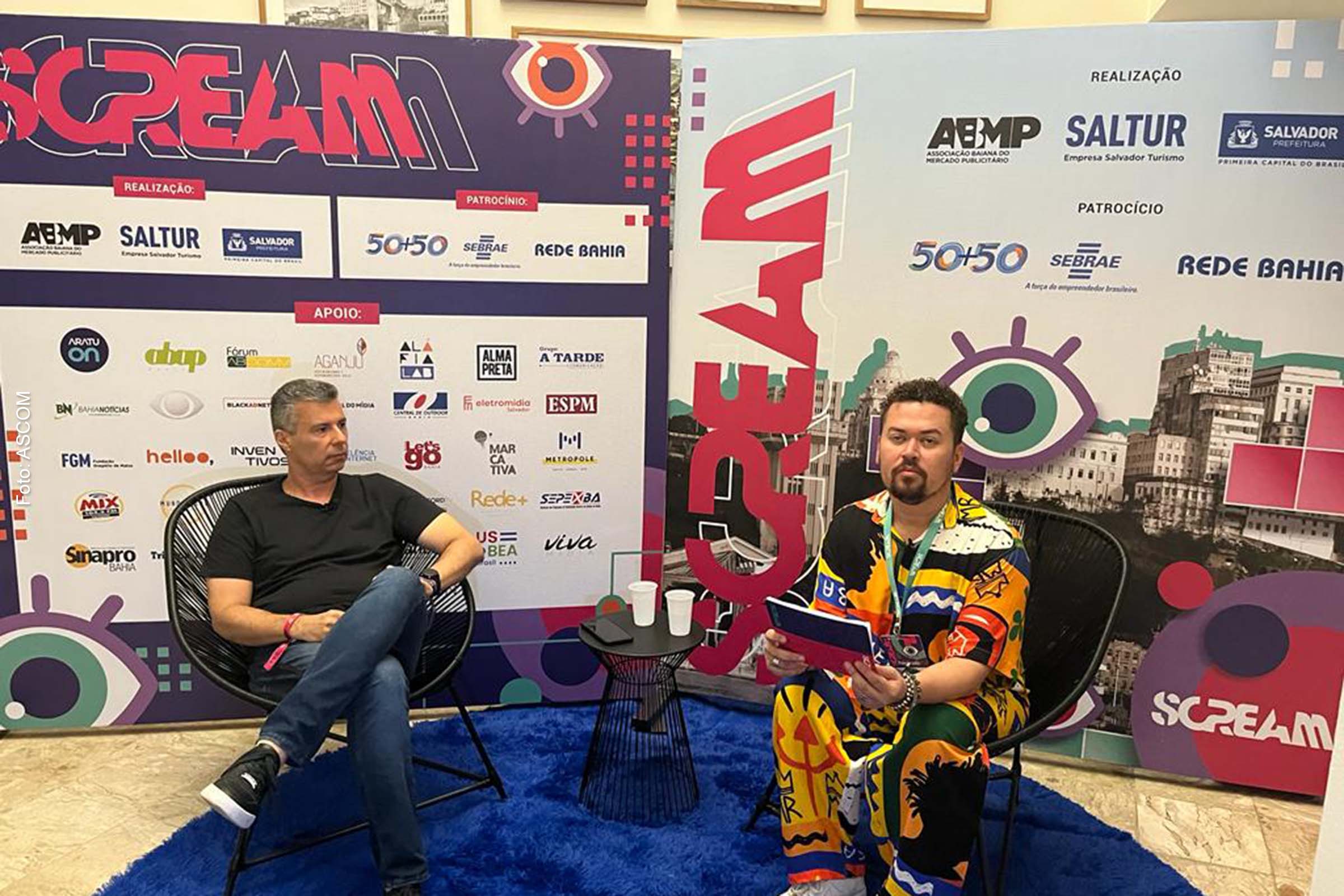 André Mascarenhas, presidente do SINAPRO Bahia, participou ainda dos podcasts Screamcast e a Breakout Room.