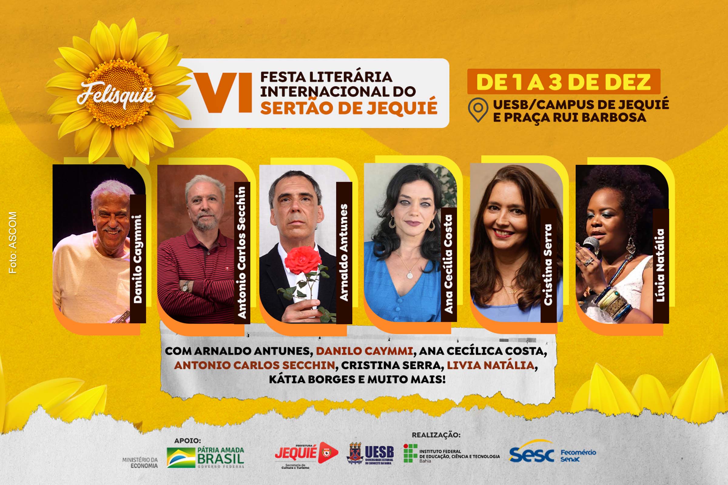 Card anuncia as atrações da 6ª edição da ‘Felisquié’.