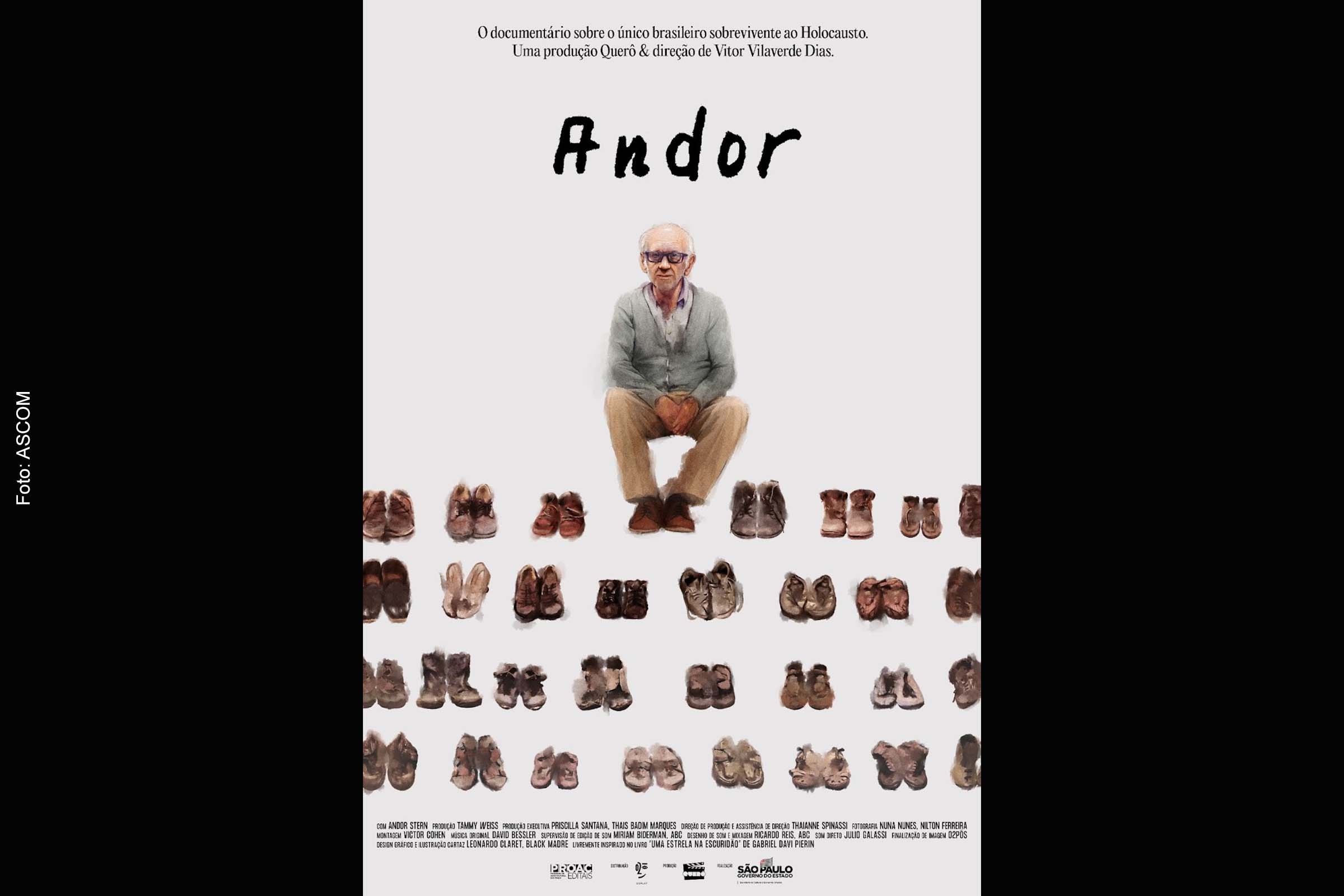Dirigido por Vitor Vilaverde Dias, documentário 'Andor' resgata a história do único brasileiro sobrevivente ao Holocausto.
