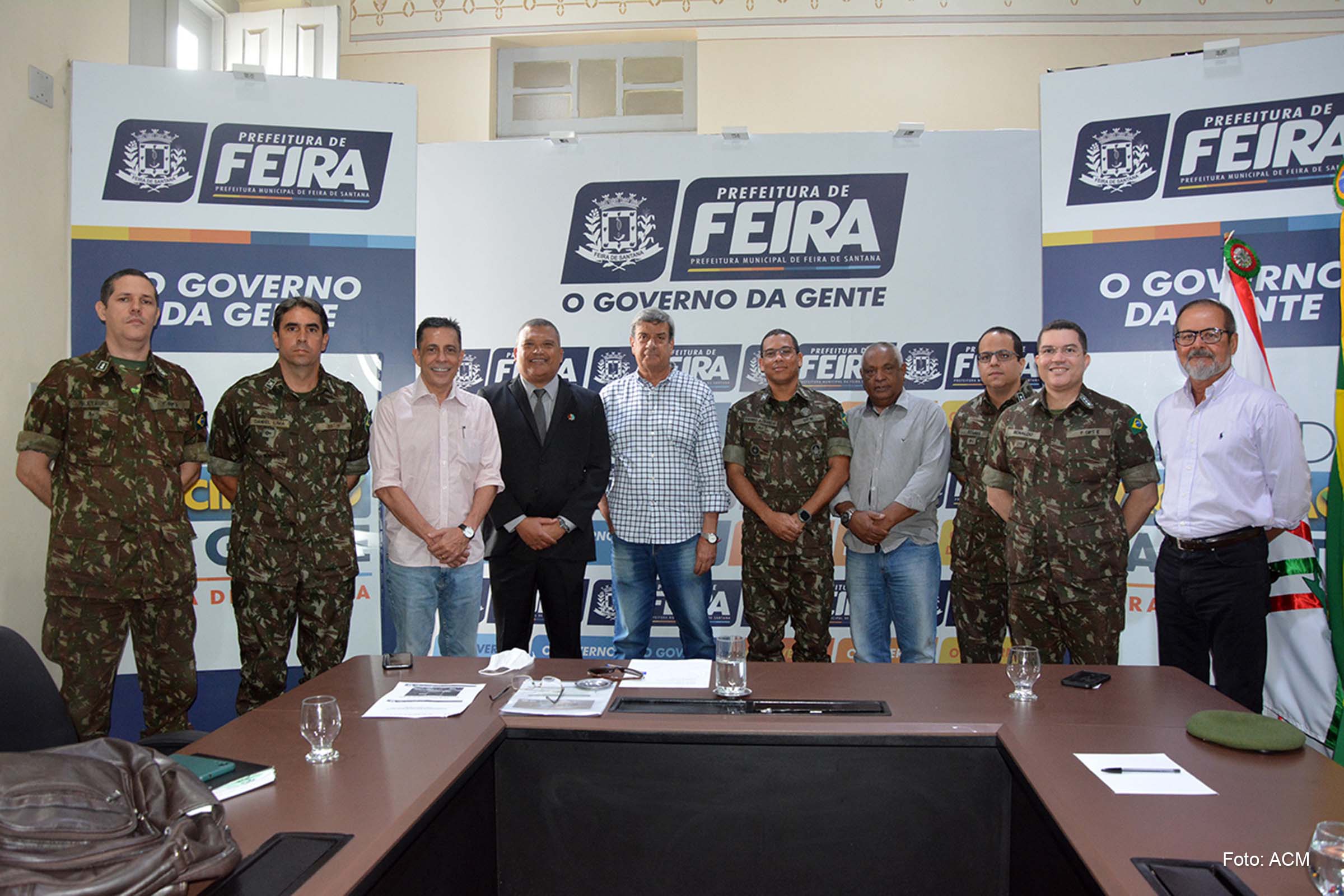 Durante encontro, foi apresentada a proposta que consiste na revitalização e canalização do trecho que corta o 35º Batalhão de Infantaria (35 BI) e áreas adjacentes.