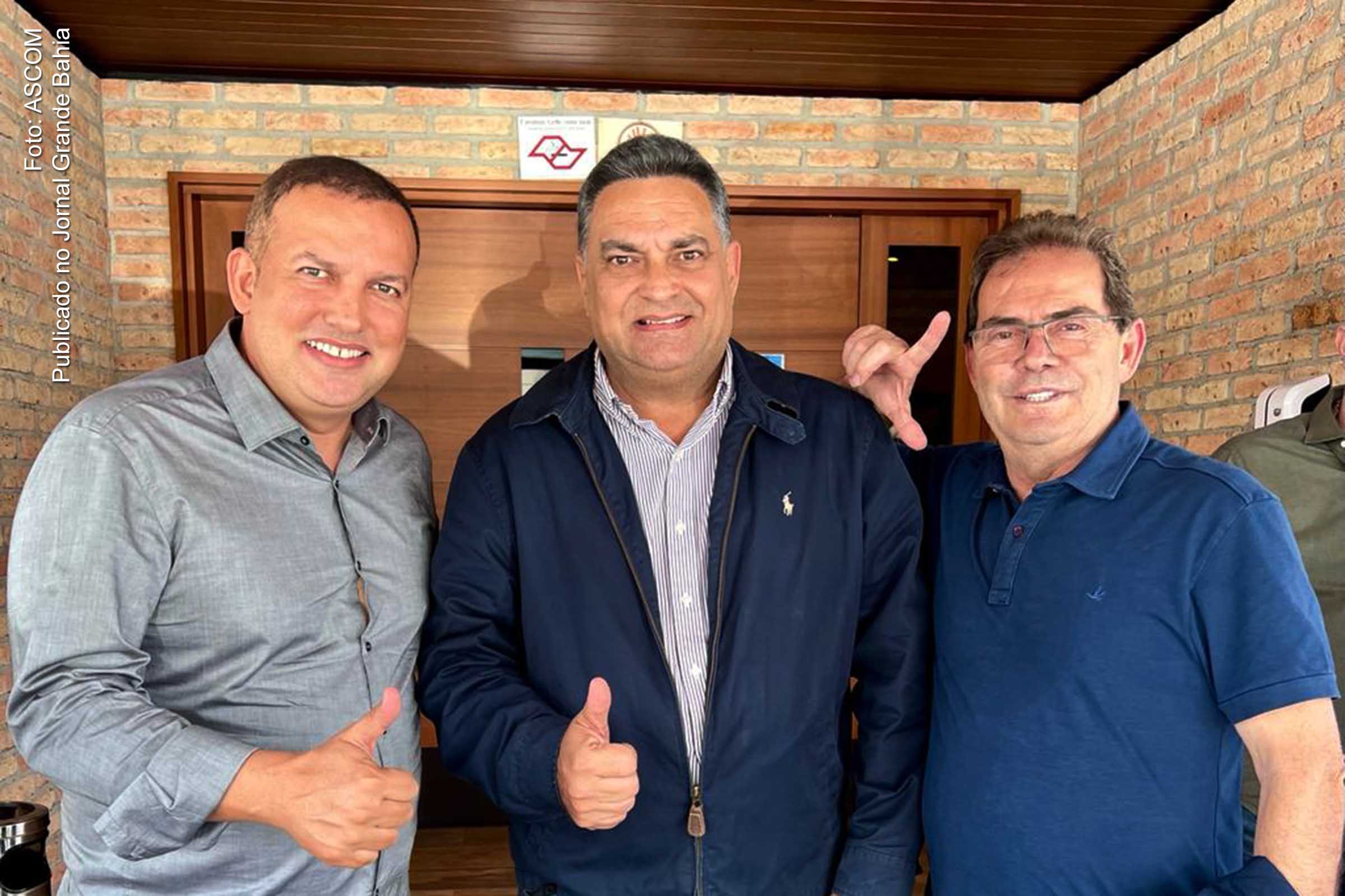 Eurípedes Júnior, Luciano Araujo e Paulinho da Força.
