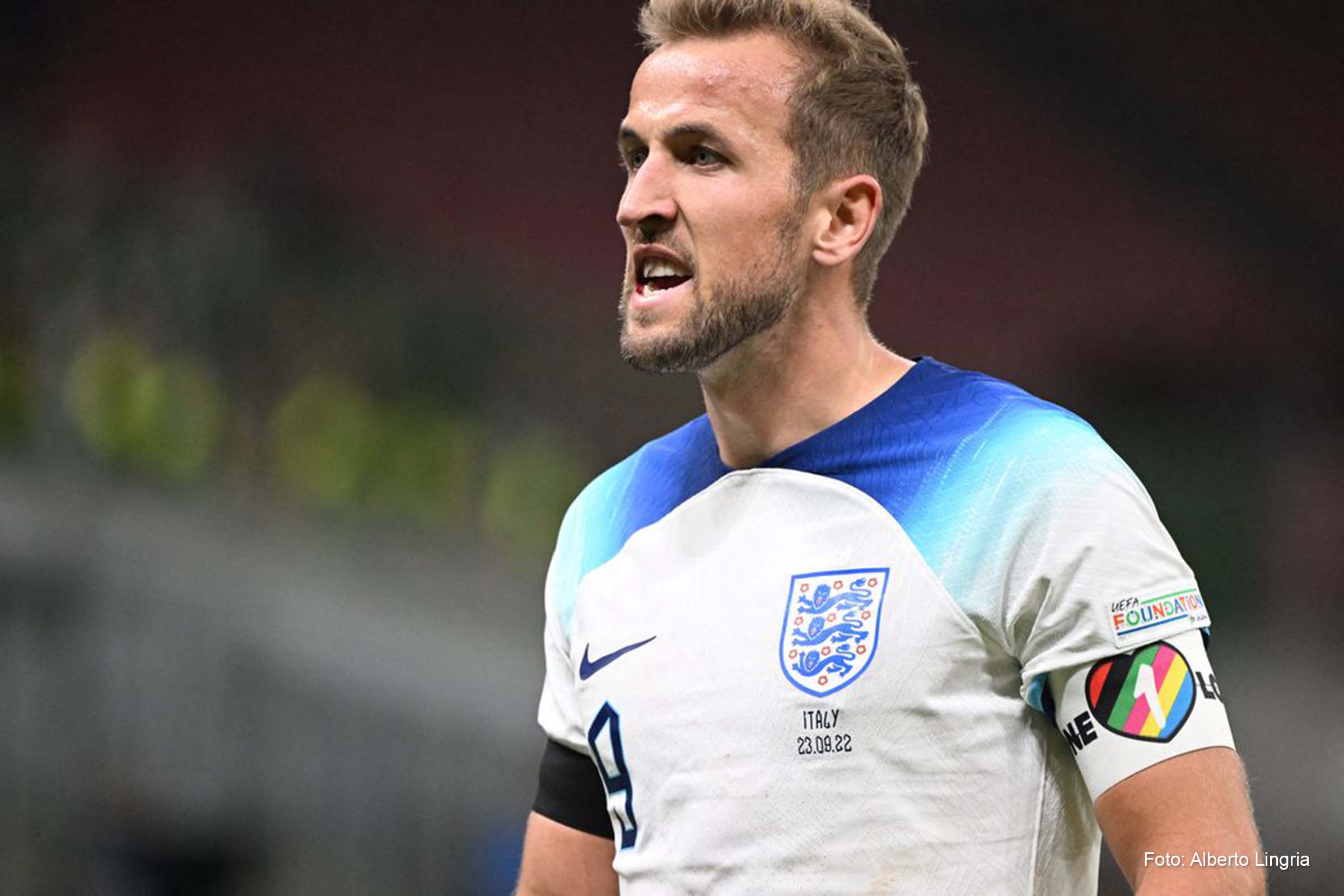 A principal esperança de sucesso do English Team tem nome: Harry Kane.