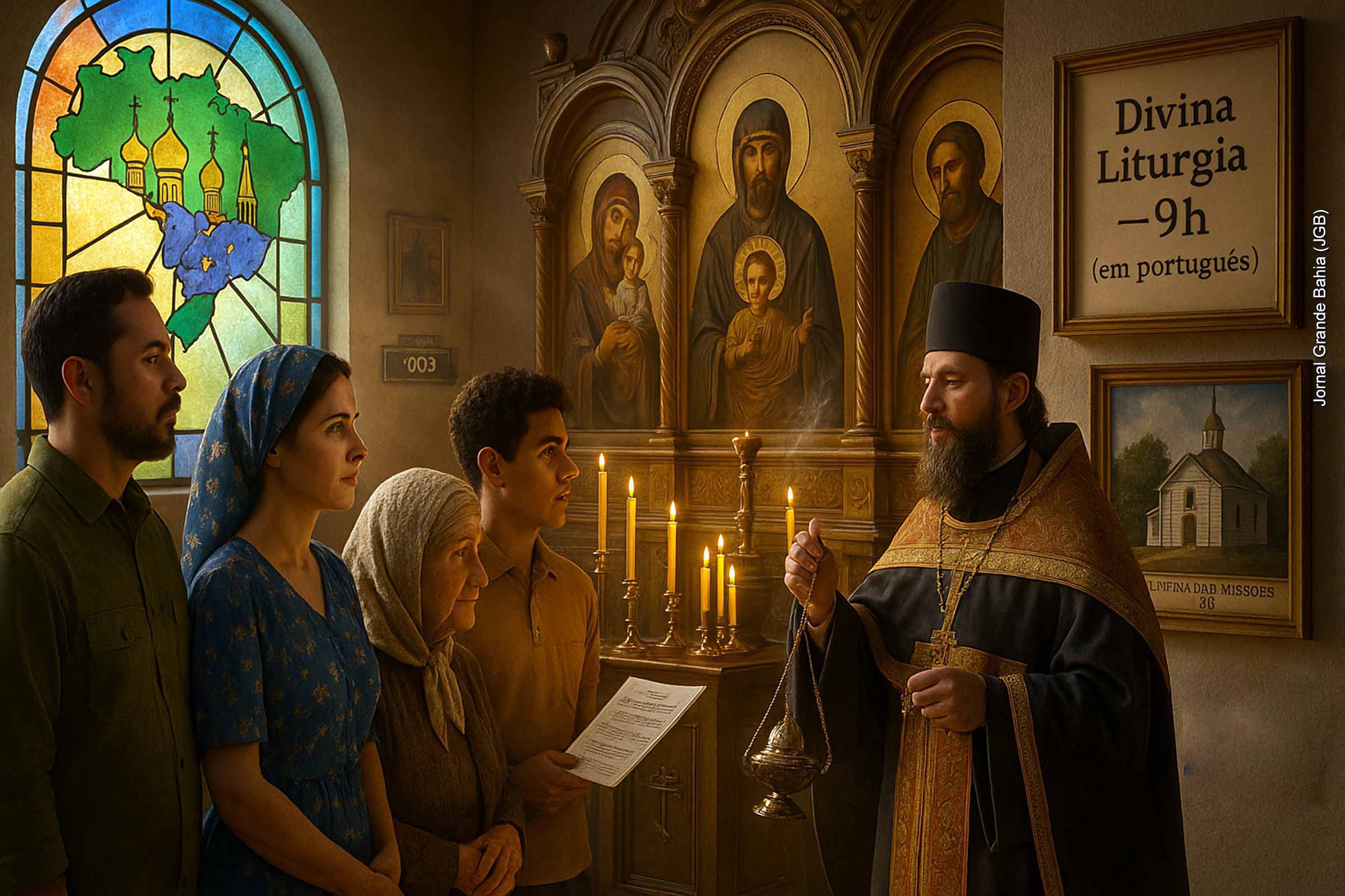 A Igreja Ortodoxa Russa, sob o Patriarcado de Moscou, comemora 110 anos de presença no Brasil e registra crescimento expressivo entre fiéis brasileiros, além dos descendentes de imigrantes. Com missas em português, a instituição amplia sua atuação em cidades como Rio de Janeiro, São Paulo, Salvador e Porto Alegre, reafirmando o rigor litúrgico e o tradicionalismo religioso que atraem novos adeptos em busca de espiritualidade e estabilidade moral.