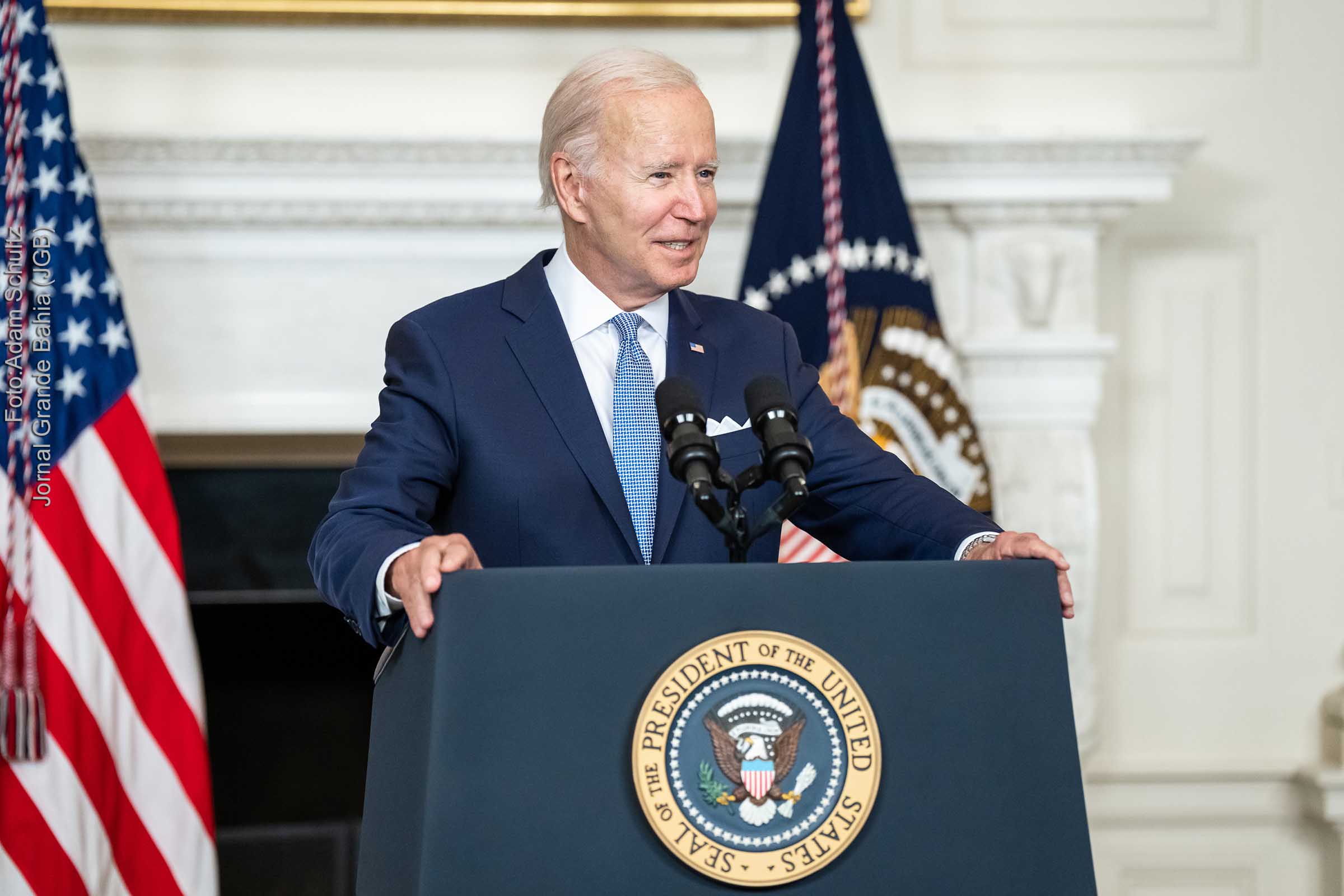 Joe Biden, presidente dos EUA, dá sequência a medidas antiglobalização. Guerra na Ucrânia é uma delas.