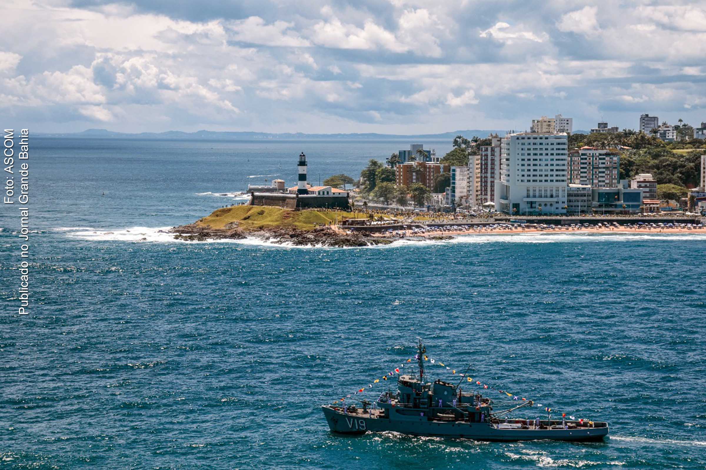 Marinha do Brasil realiza Parada Naval em Salvador, em homenagem ao Bicentenário da Independência.