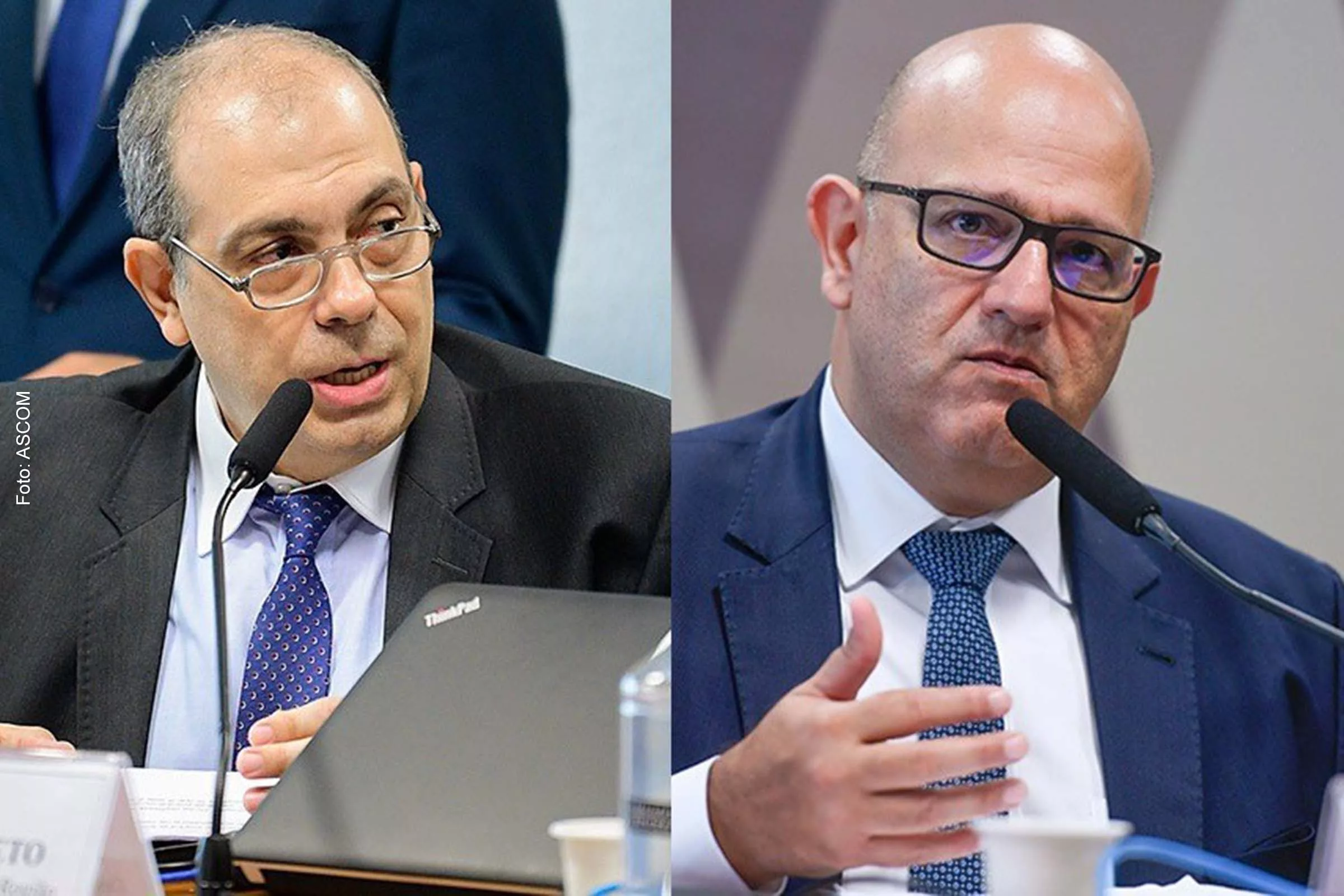 Messod Azulay Neto e Paulo Sérgio Domingues participaram de sabatina no Senado nesta terça-feira (22/11/2022).