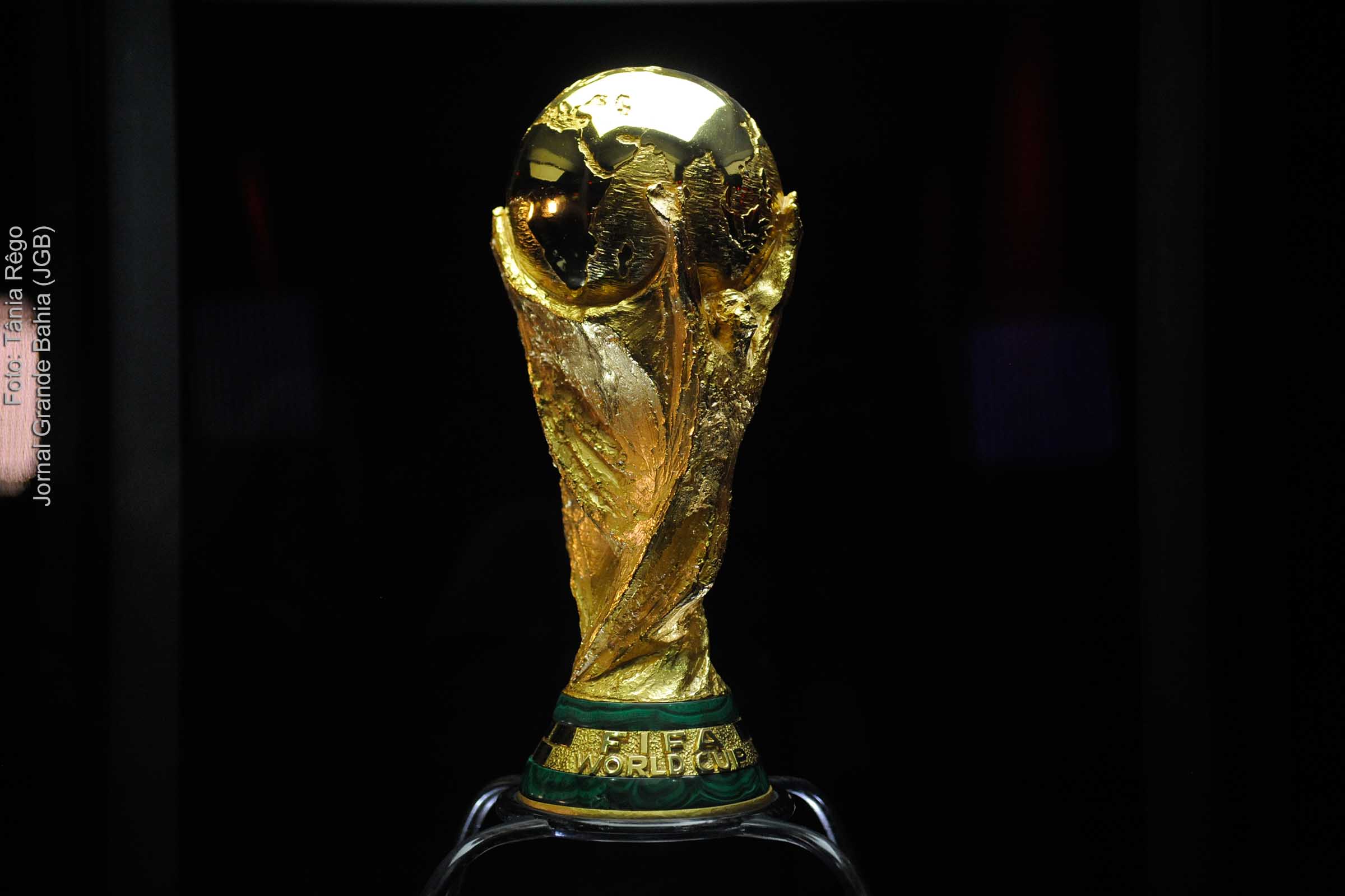 Taça 'Jules Rimet' (Troféu da Copa do Mundo).