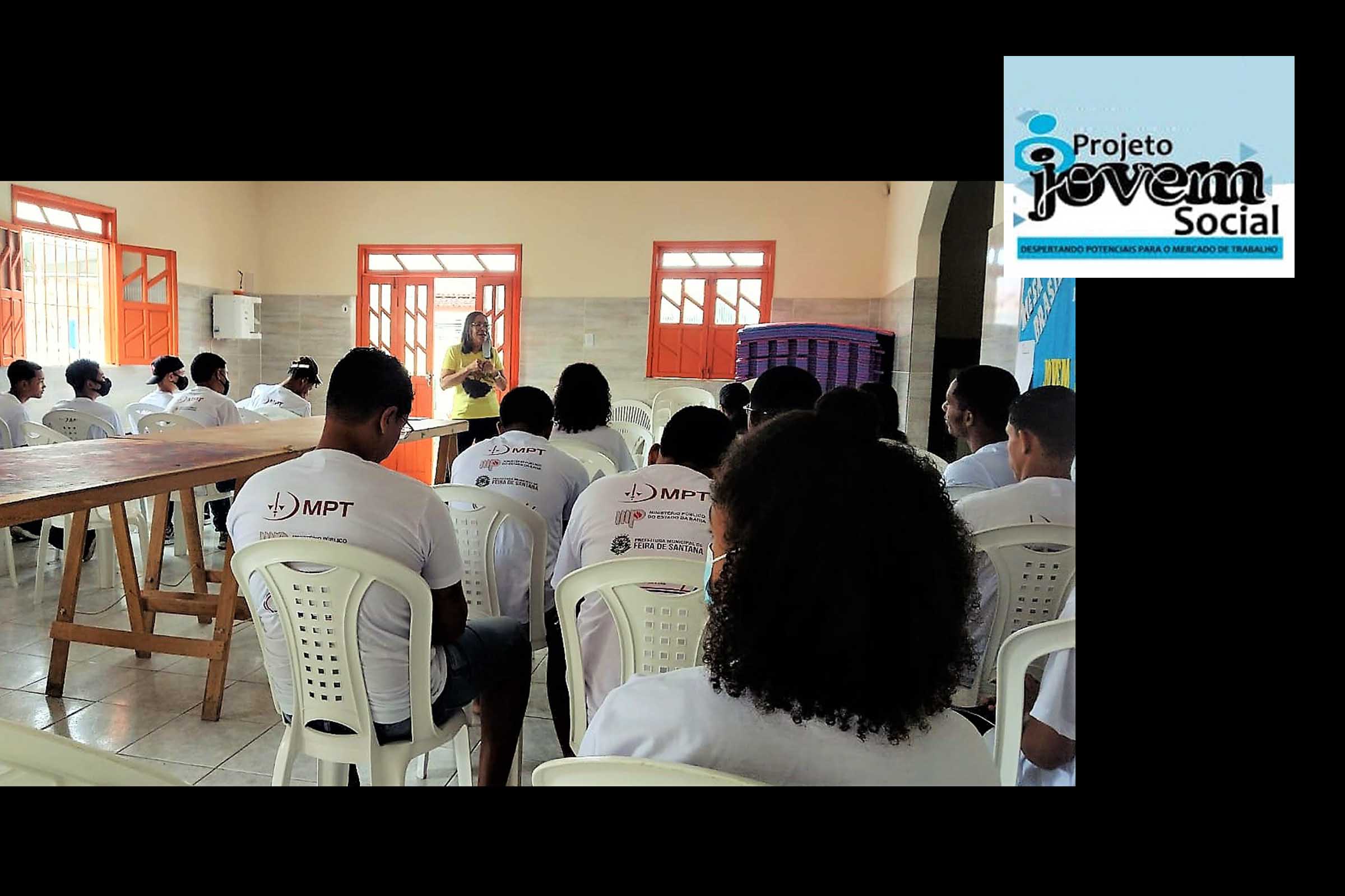 Alunos de Feira de Santana, em vulnerabilidade social, participam de projeto ‘Jovem Social’.