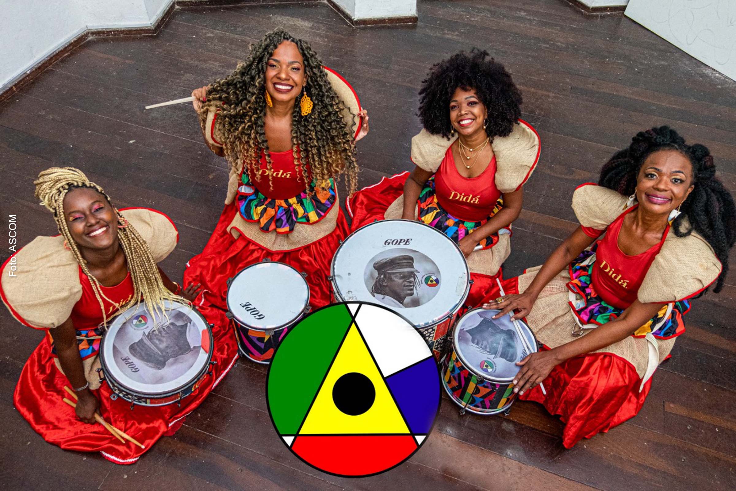 Banda Didá é uma das atrações do evento.