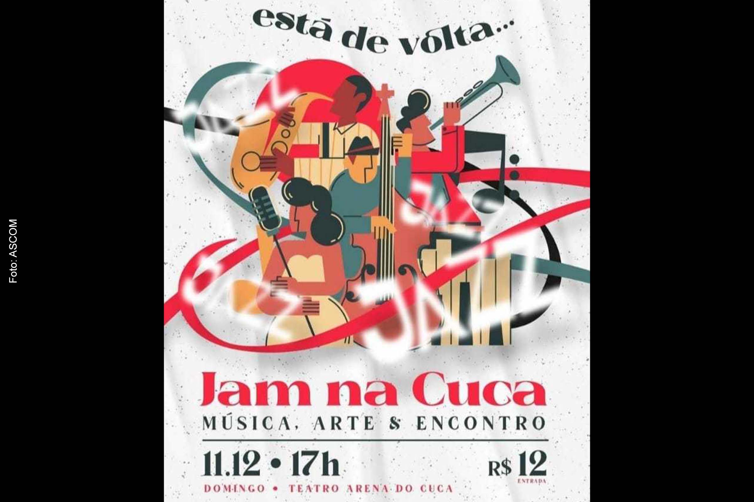 Projeto ‘Jam na Cuca’ retorna ao Teatro do Centro Universitário de Cultura e Arte de Feira de Santana