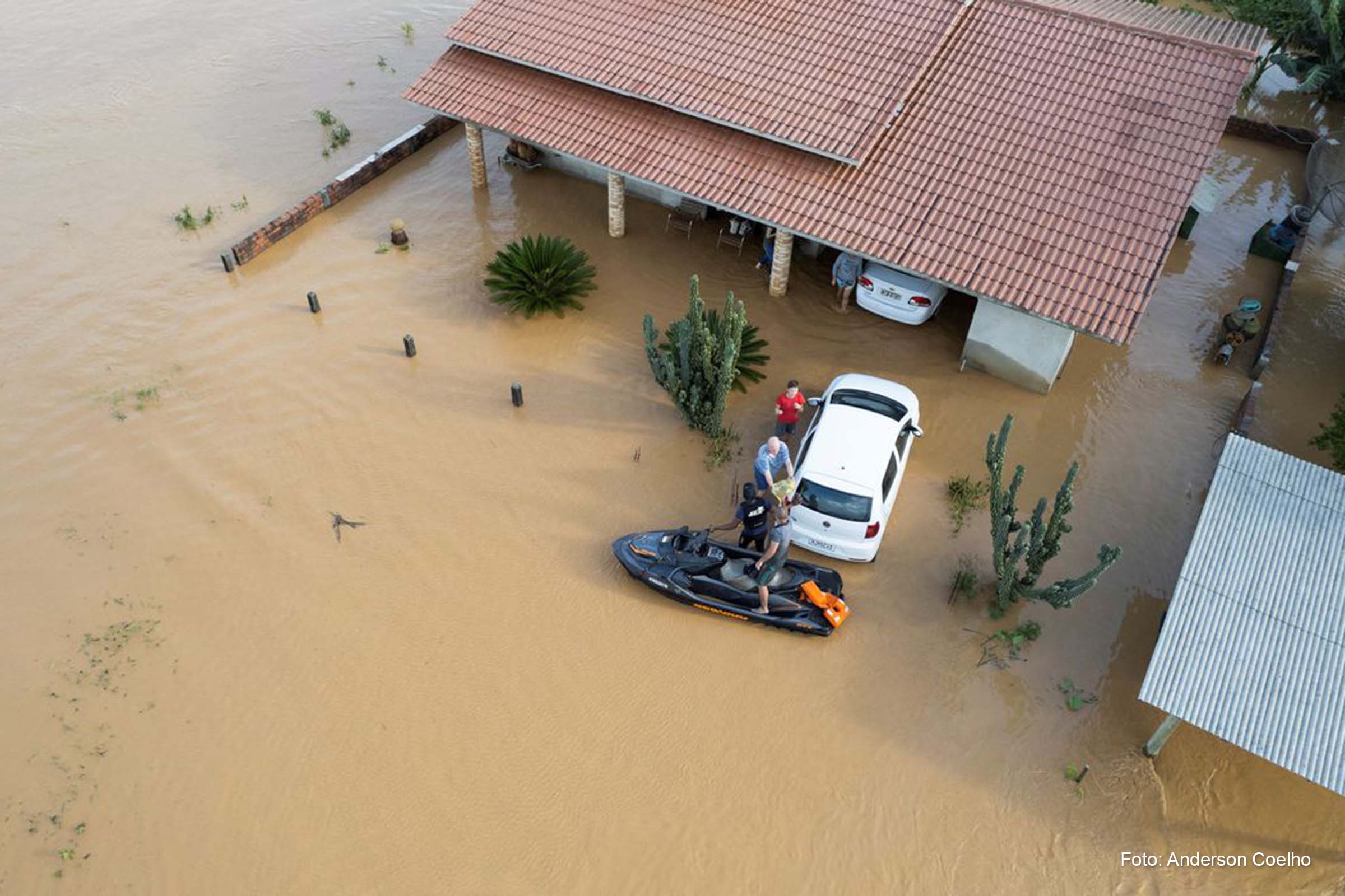 Defesa Civil Nacional alerta para a situação de Minas Gerais, Espírito Santo, Santa Catarina e São Paulo.