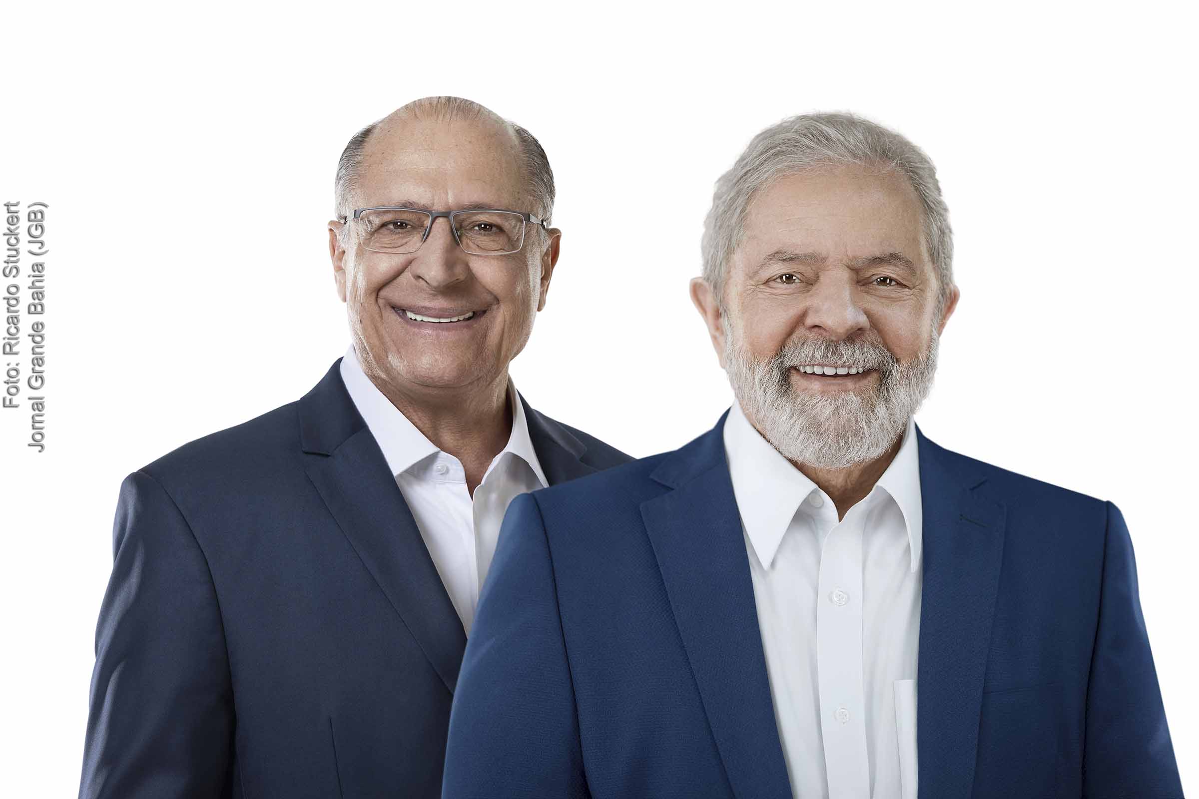 Vice-presidente eleito Geraldo Alckmin e Lula (PT), presidente eleito.