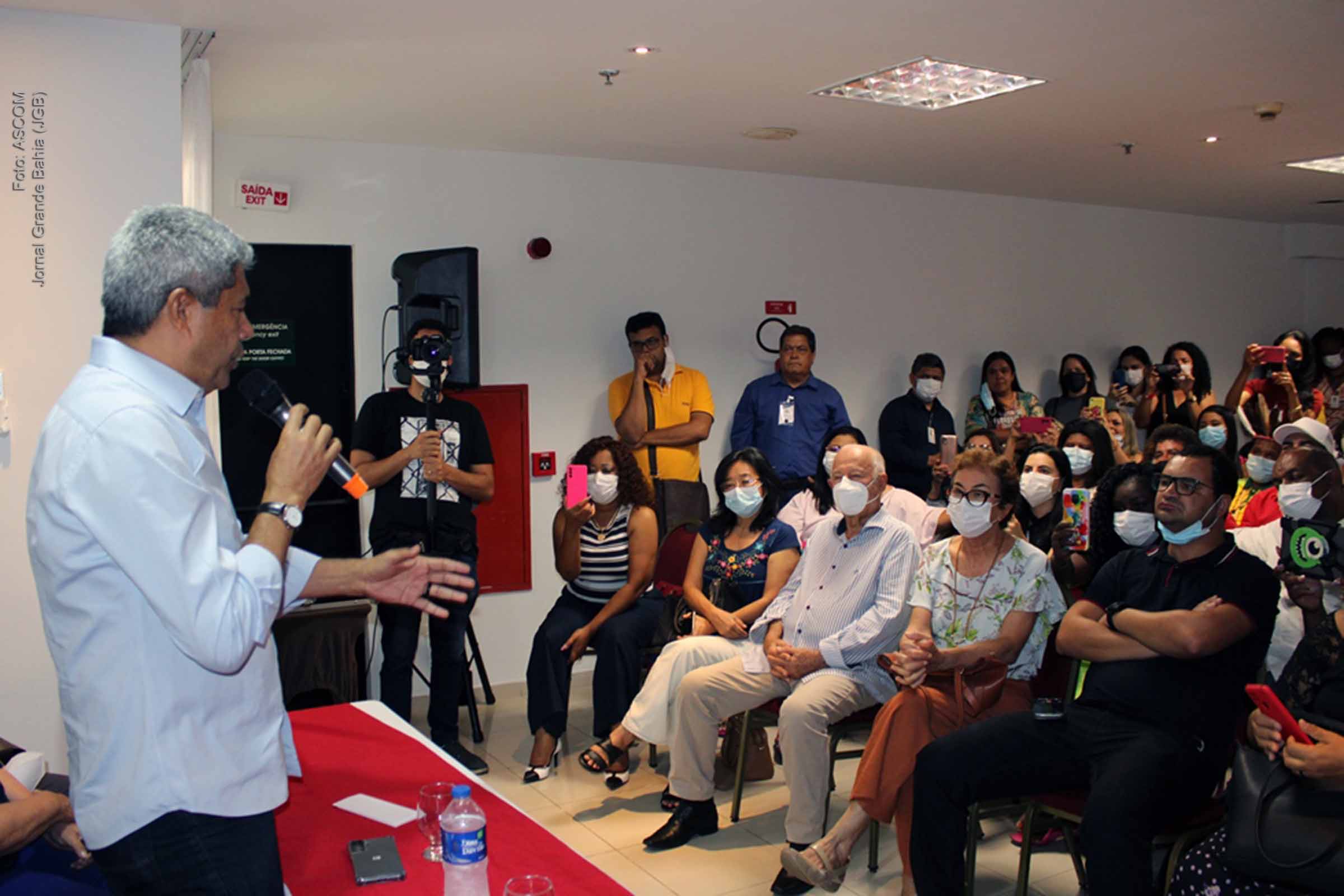 Governador eleito Jerônimo Rodrigues palestra durante III Conferência Estadual dos Colegiados Territoriais de Desenvolvimento Sustentável da Bahia.