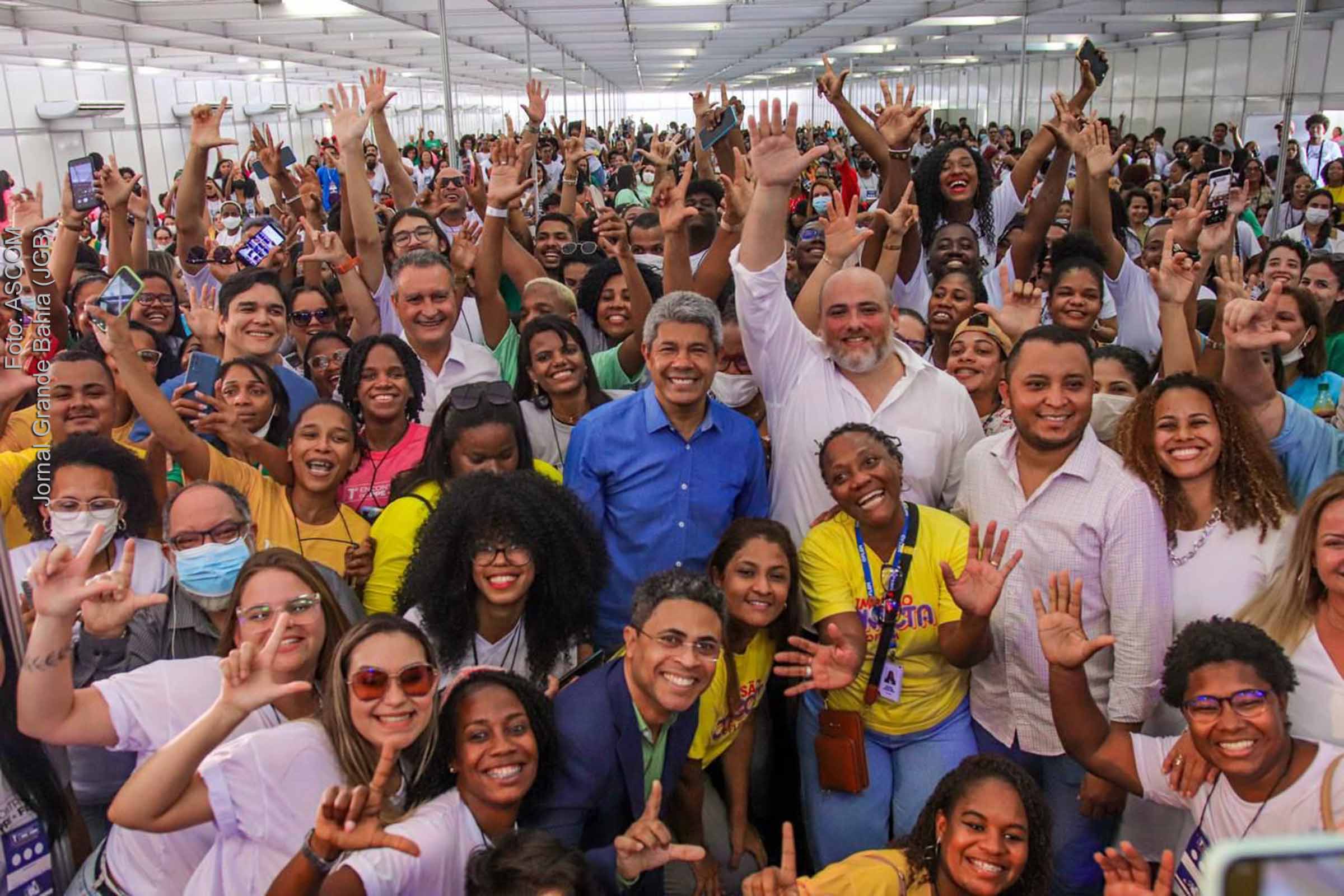Governador eleito Jerônimo Rodrigues participa do 1º Encontro do Programa Primeiro Emprego, em Salvador.