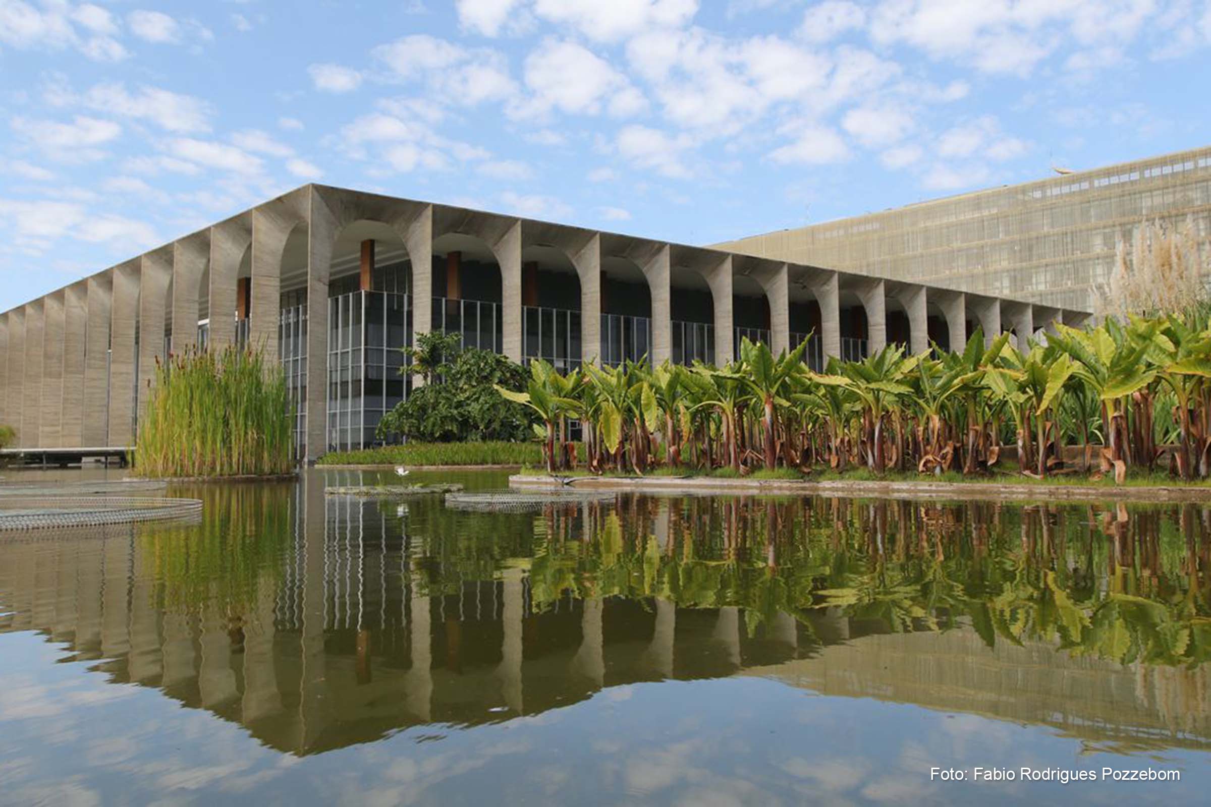 Palácio do Itamaraty na Esplanada dos Ministérios.