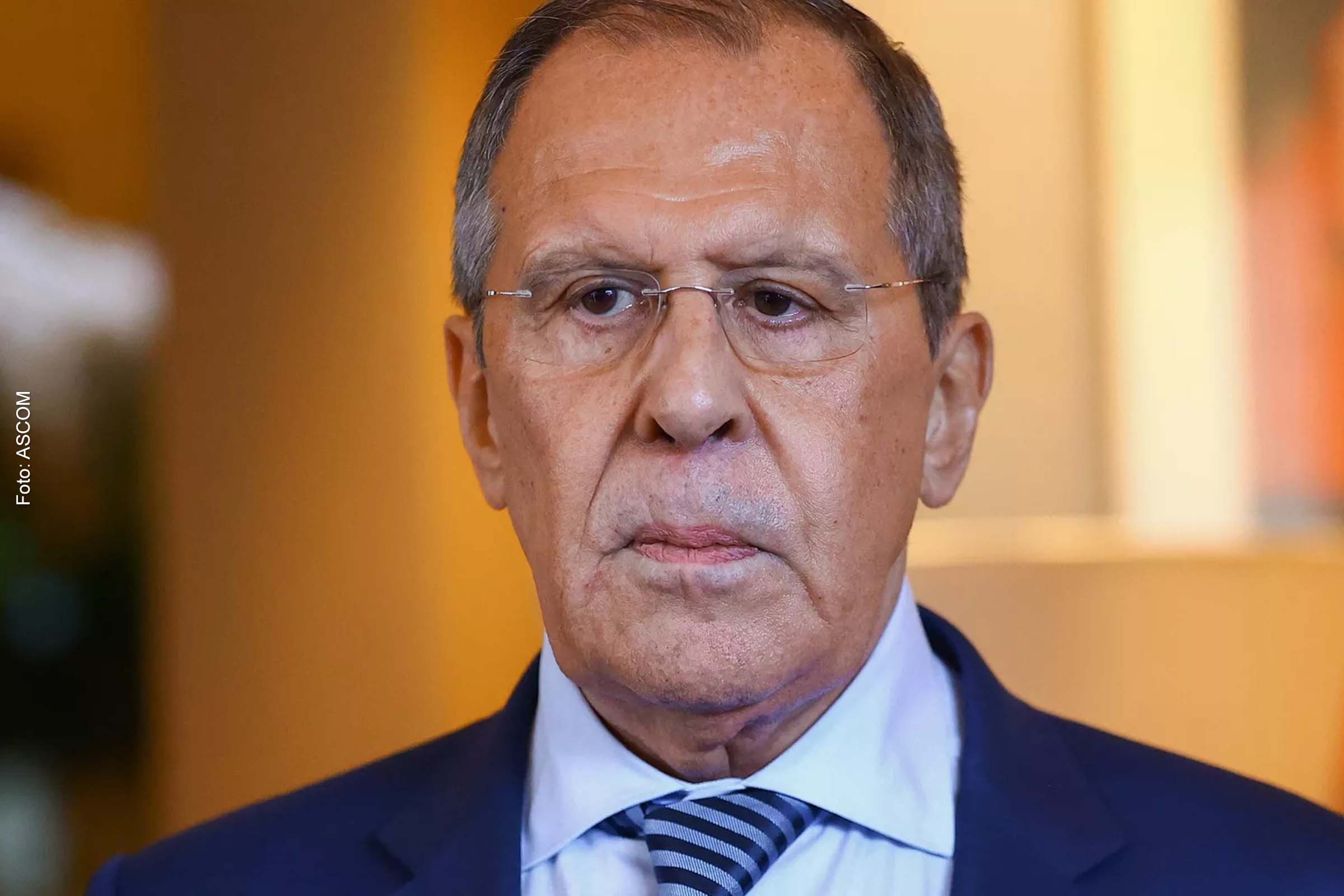 Sergei Lavrov, ministro das Relações Exteriores da Rússia.