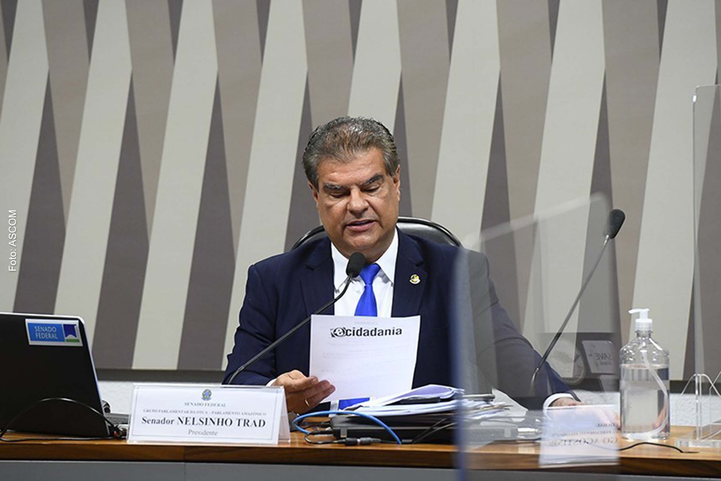 O projeto foi relatado pelo senador Nelsinho Trad.