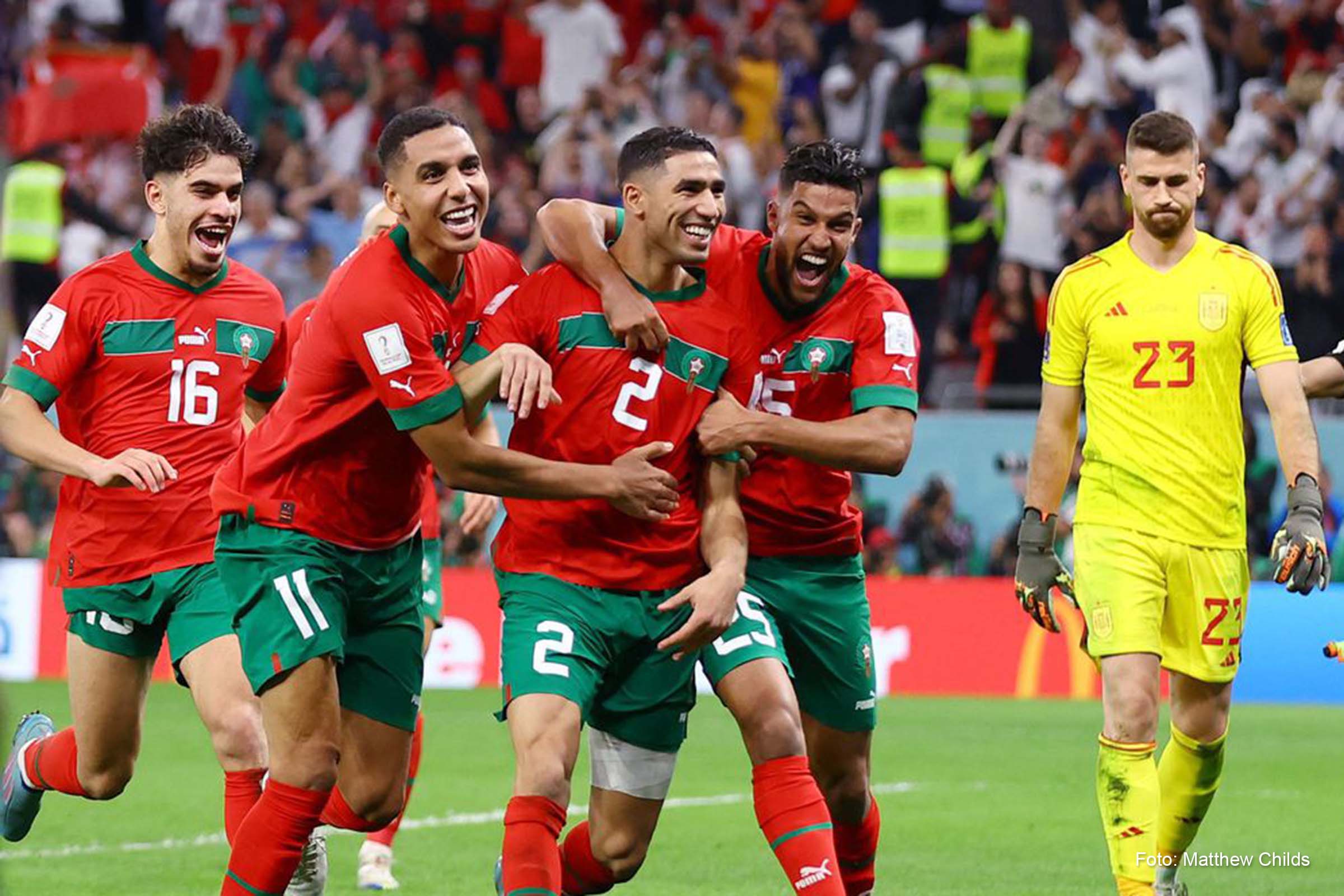 Goleiro do Sevilla brilha nos pênaltis e Marrocos elimina Espanha na Copa do Mundo