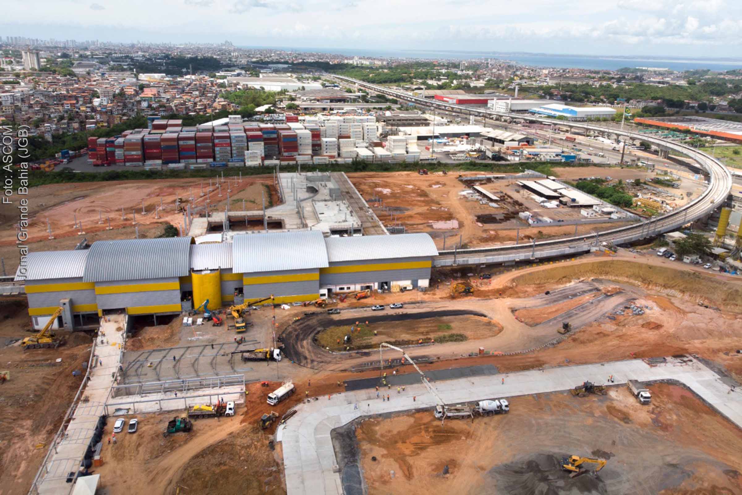 Governo Rui Costa agenda entrega das obras físicas do Tramo III do Sistema Metroviário Salvador – Lauro de Freitas